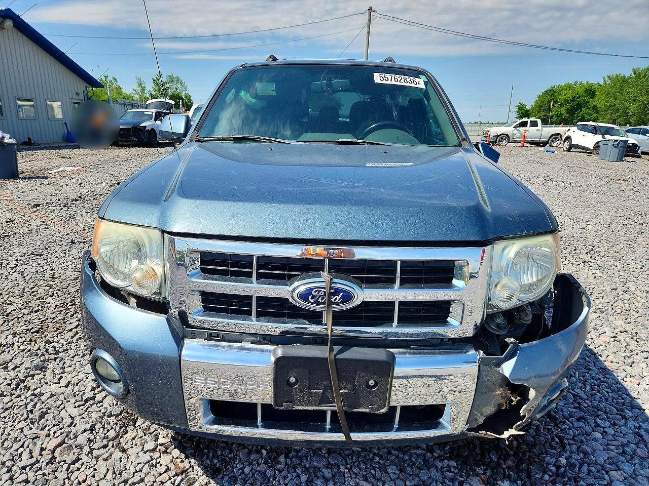 2012 Ford Escape Limited Blue vin: 1FMCU0E70CKB90071