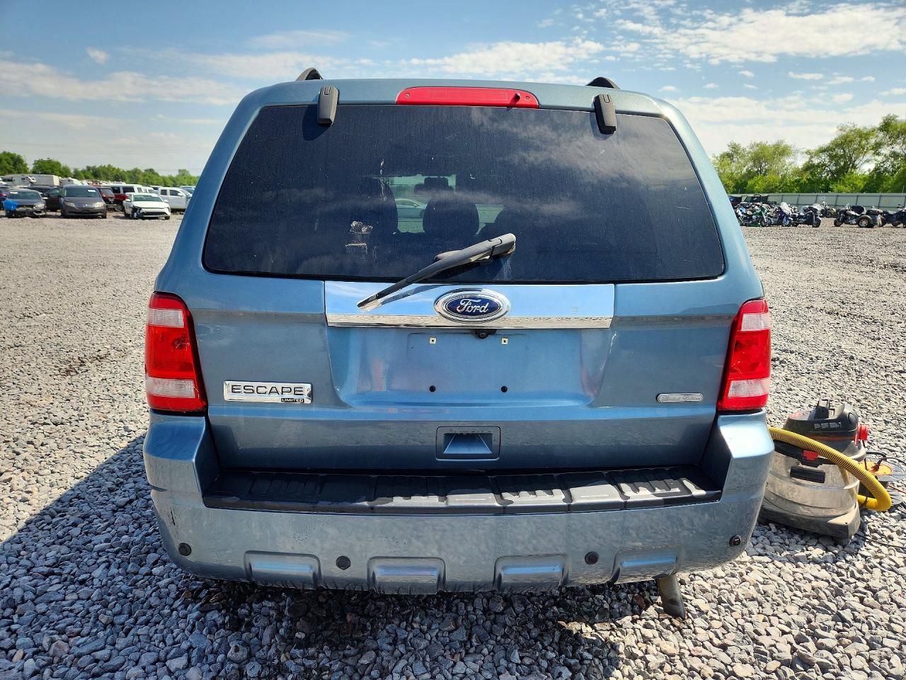 2012 Ford Escape Limited Blue vin: 1FMCU0E70CKB90071