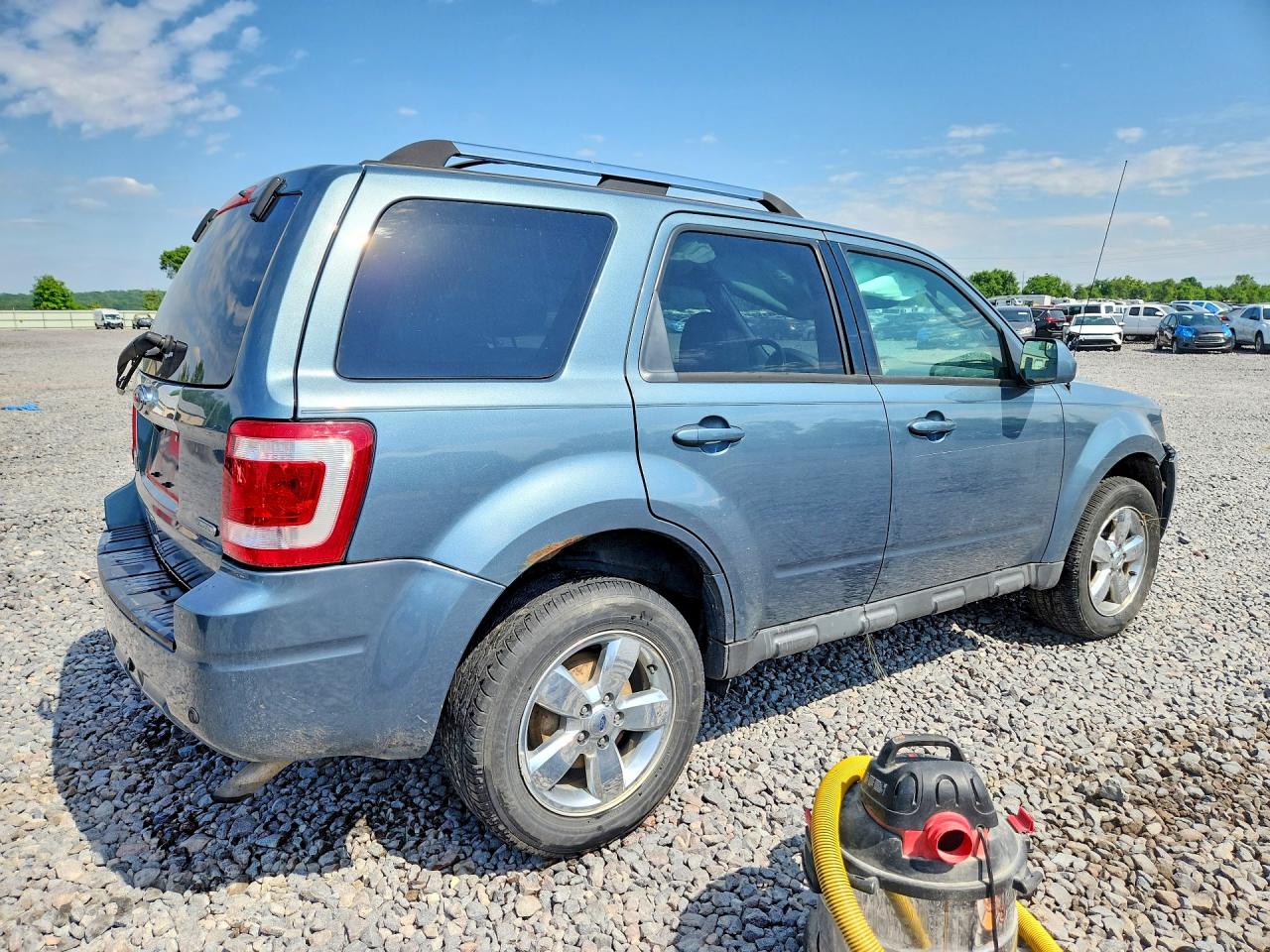2012 Ford Escape Limited Blue vin: 1FMCU0E70CKB90071