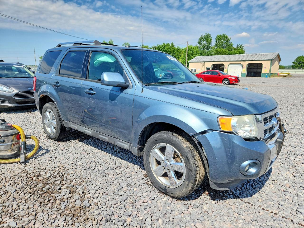 2012 Ford Escape Limited Blue vin: 1FMCU0E70CKB90071