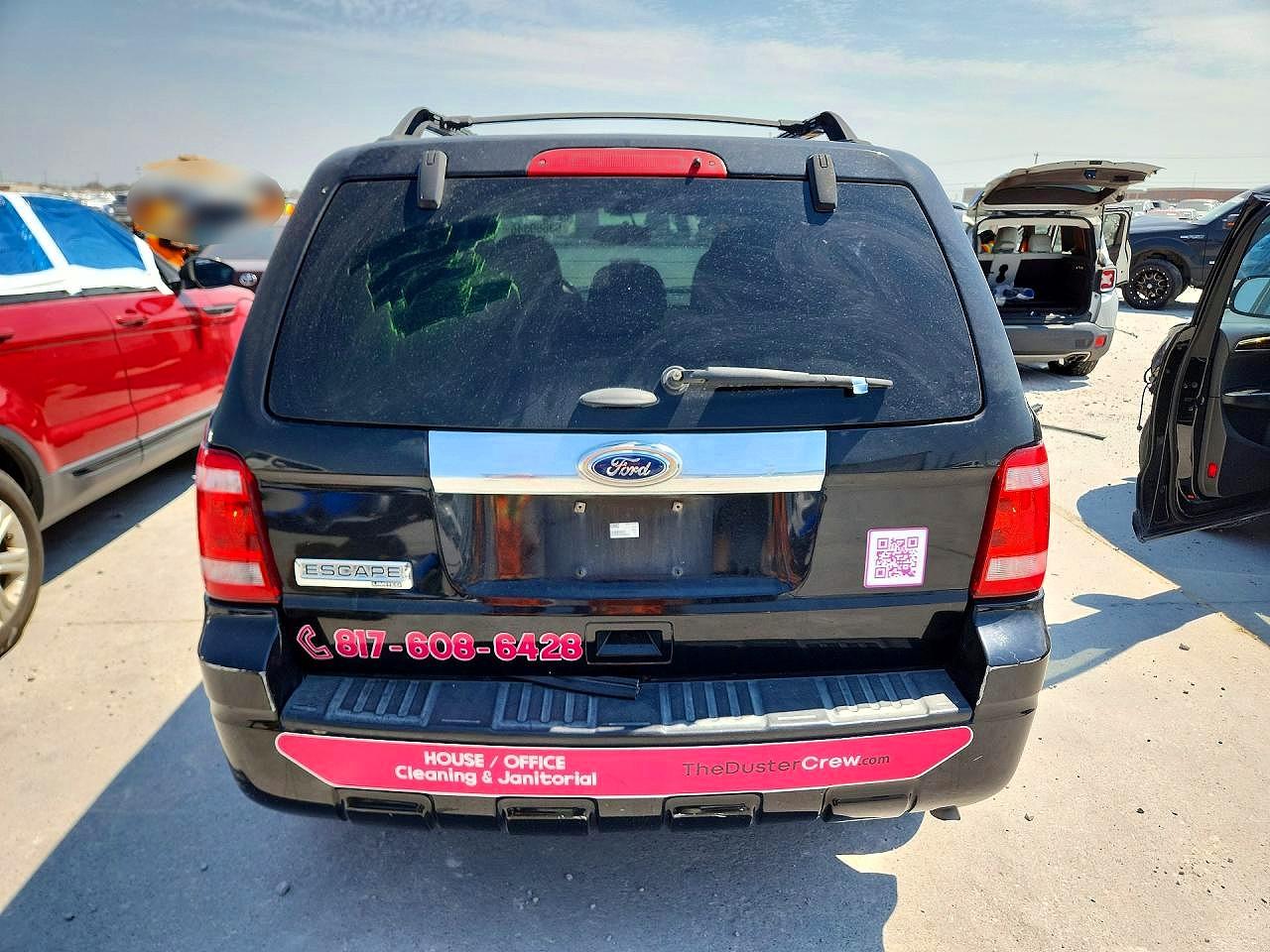 2012 Ford Escape Limited Черный vin: 1FMCU0E70CKB90622