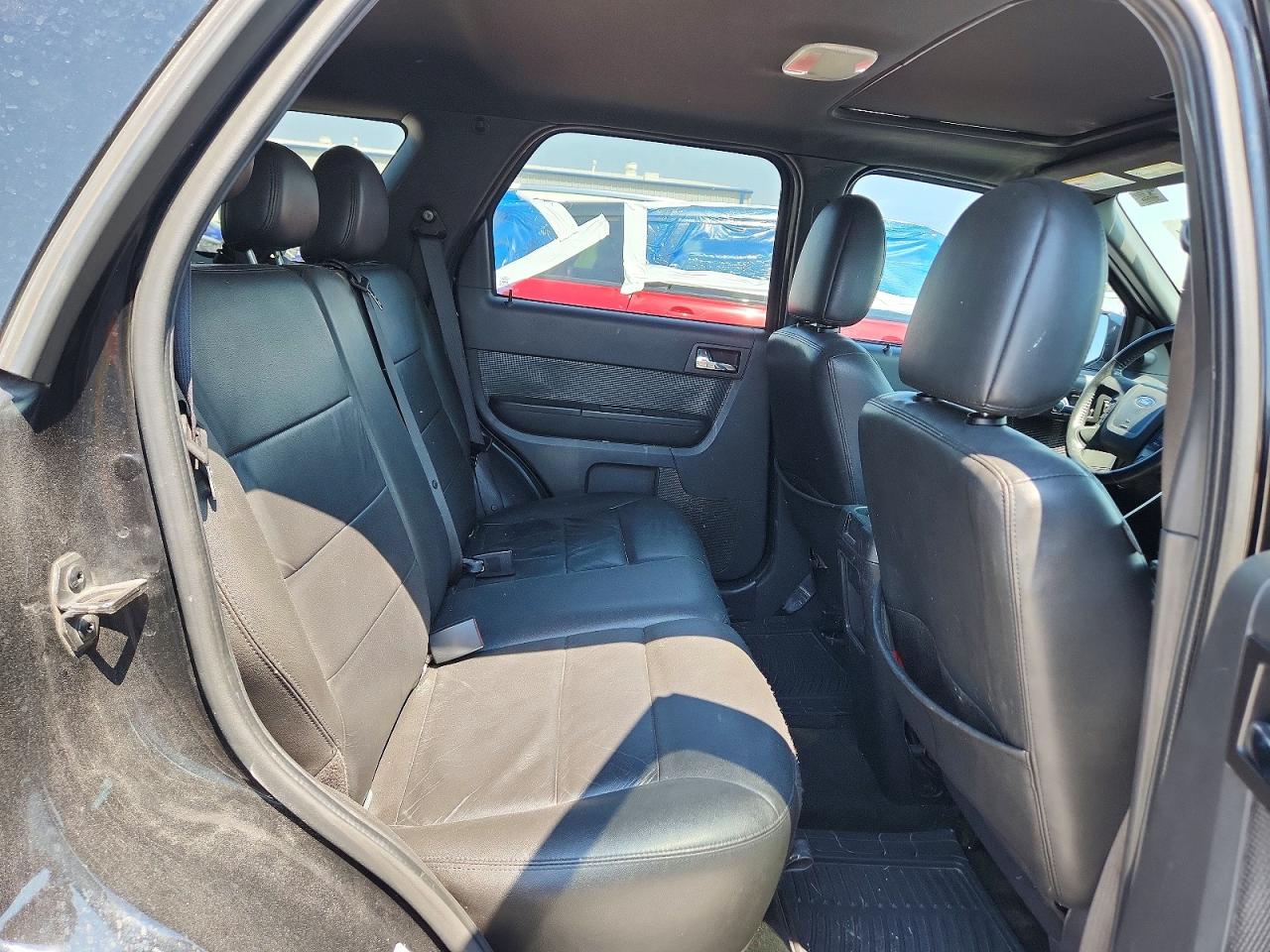 2012 Ford Escape Limited Черный vin: 1FMCU0E70CKB90622