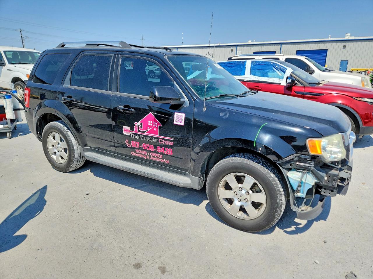 2012 Ford Escape Limited Черный vin: 1FMCU0E70CKB90622