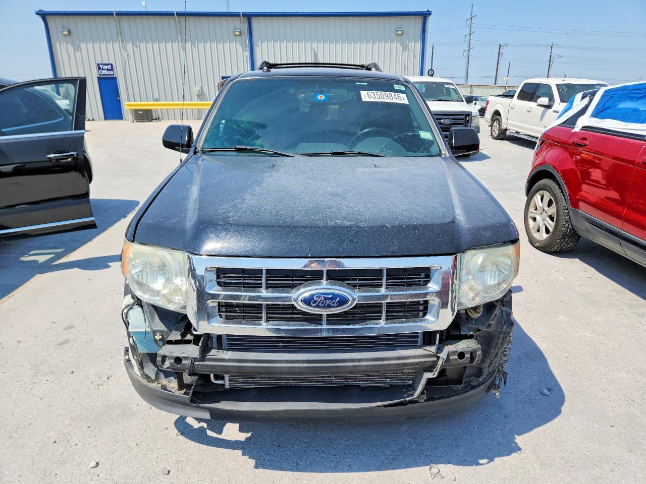 2012 Ford Escape Limited Черный vin: 1FMCU0E70CKB90622