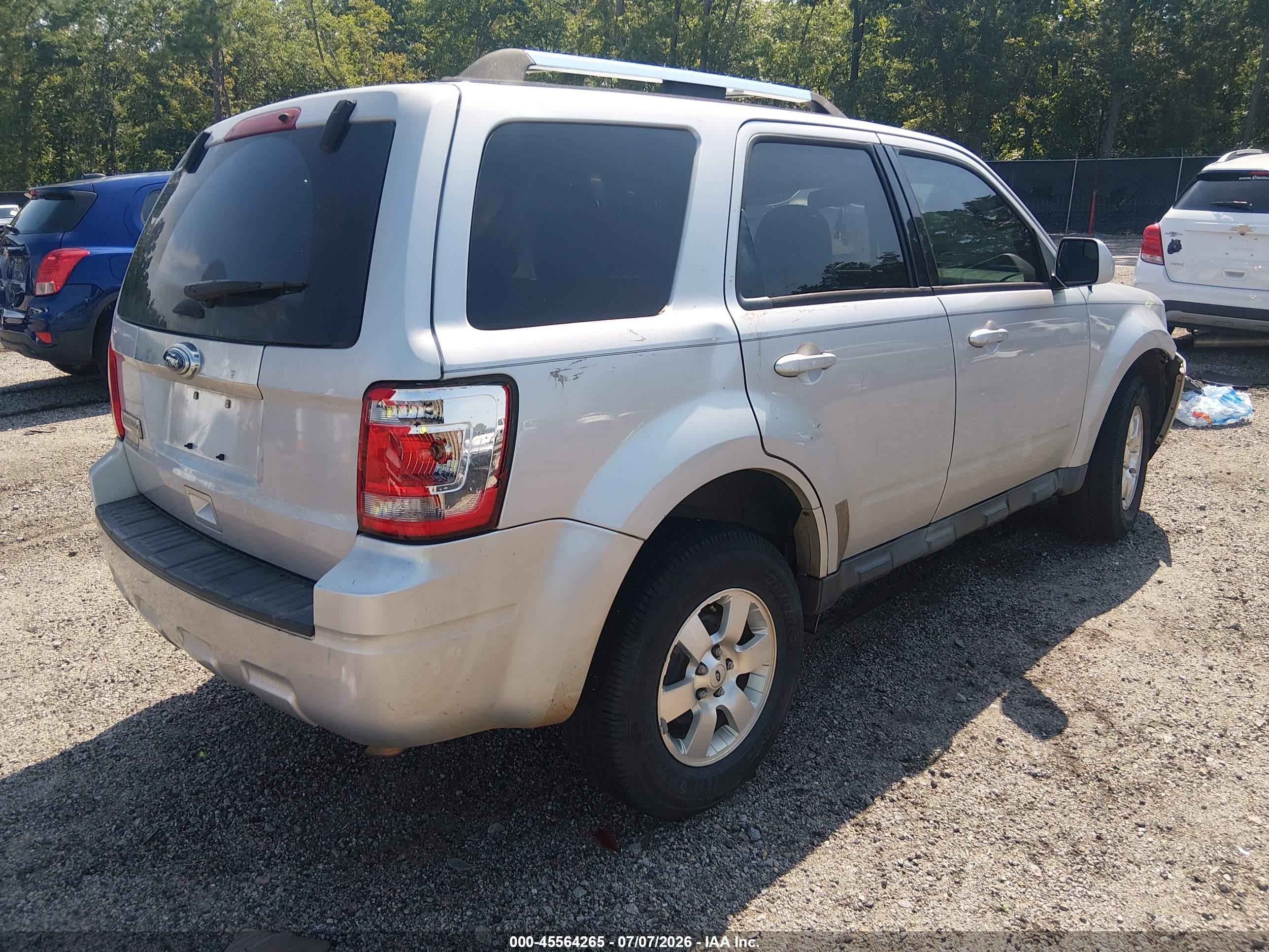 2012 Ford Escape Limited Gray vin: 1FMCU0E70CKC55436