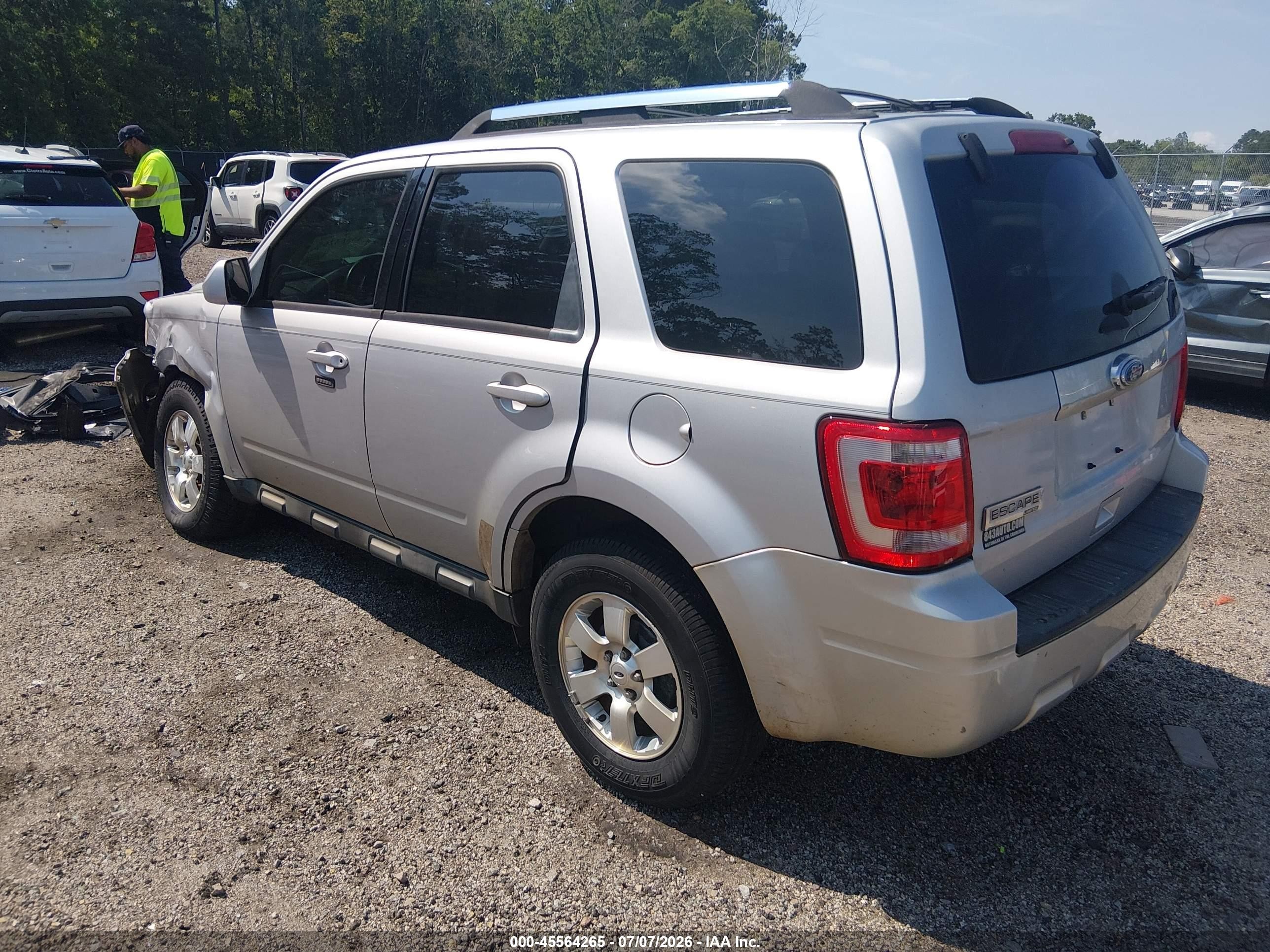 2012 Ford Escape Limited Gray vin: 1FMCU0E70CKC55436