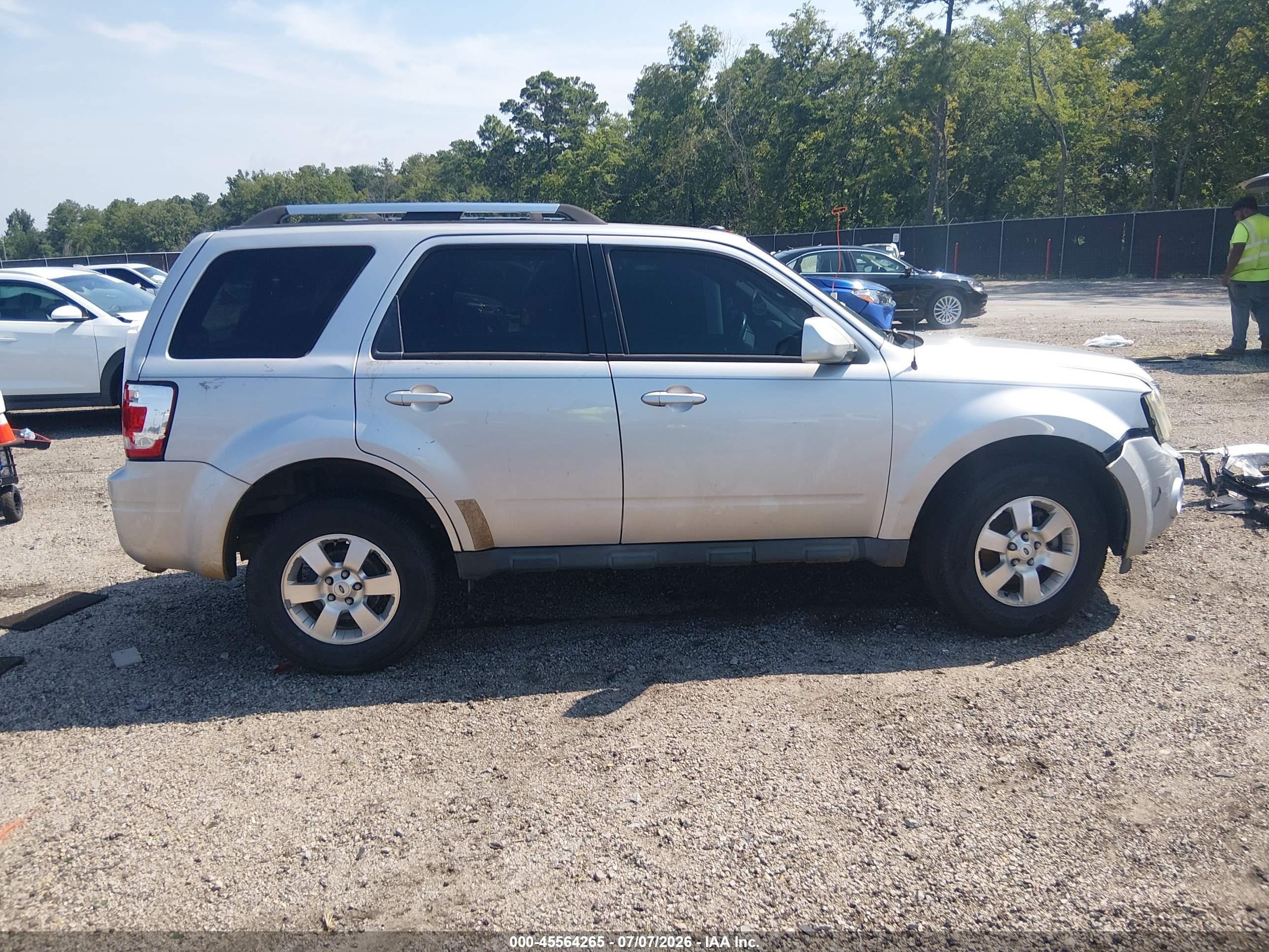 2012 Ford Escape Limited Gray vin: 1FMCU0E70CKC55436