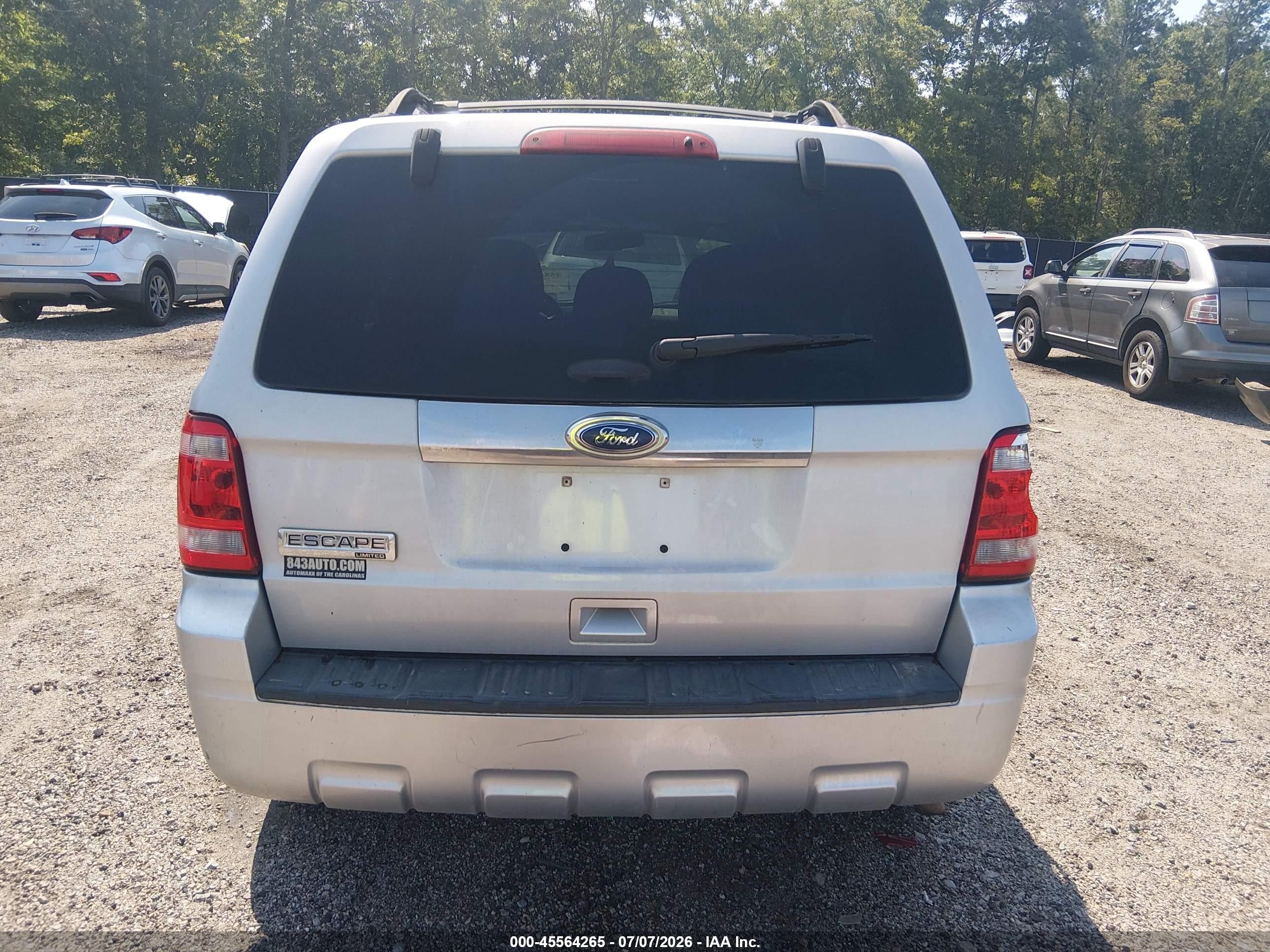 2012 Ford Escape Limited Gray vin: 1FMCU0E70CKC55436
