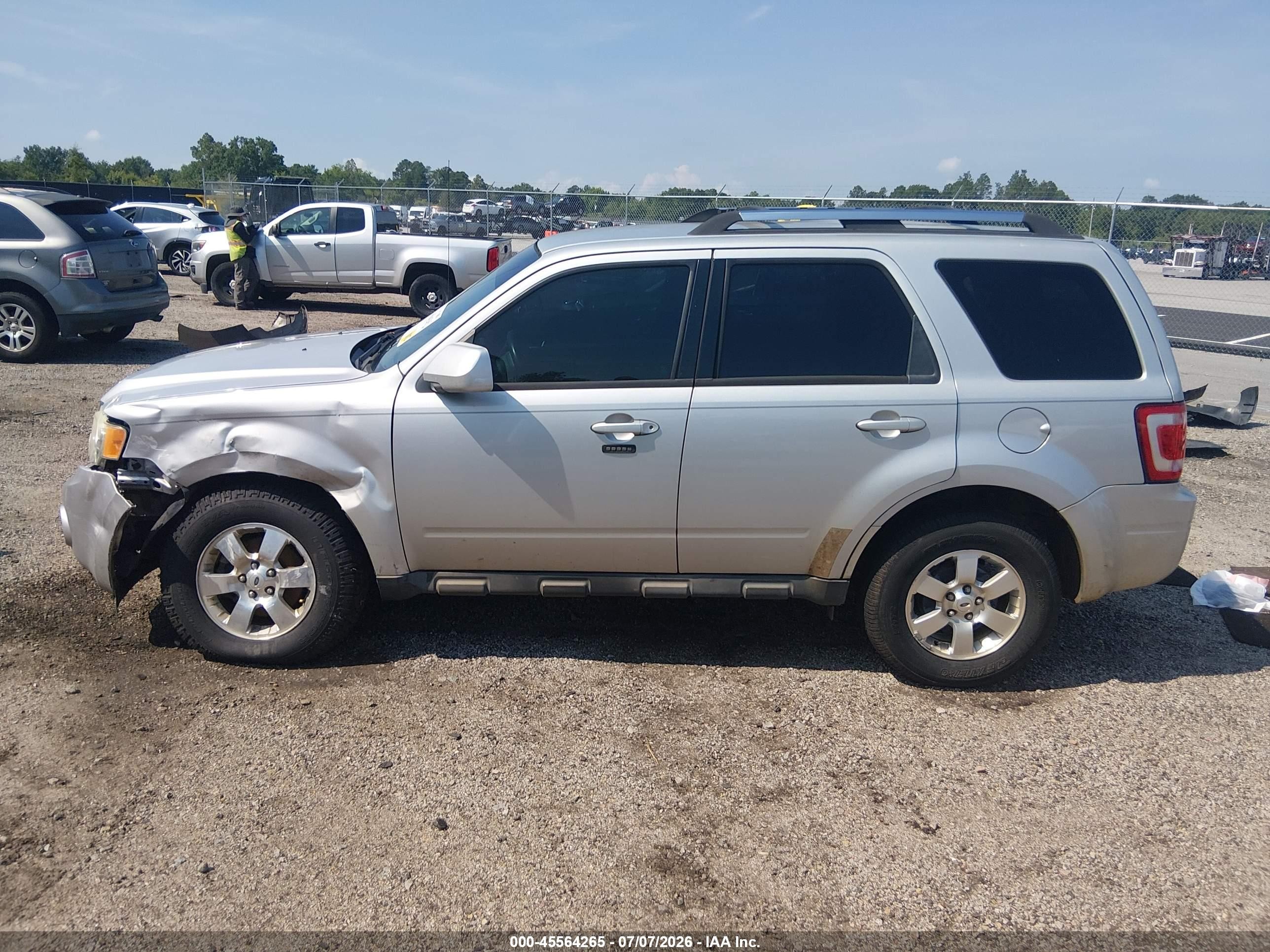 2012 Ford Escape Limited Gray vin: 1FMCU0E70CKC55436