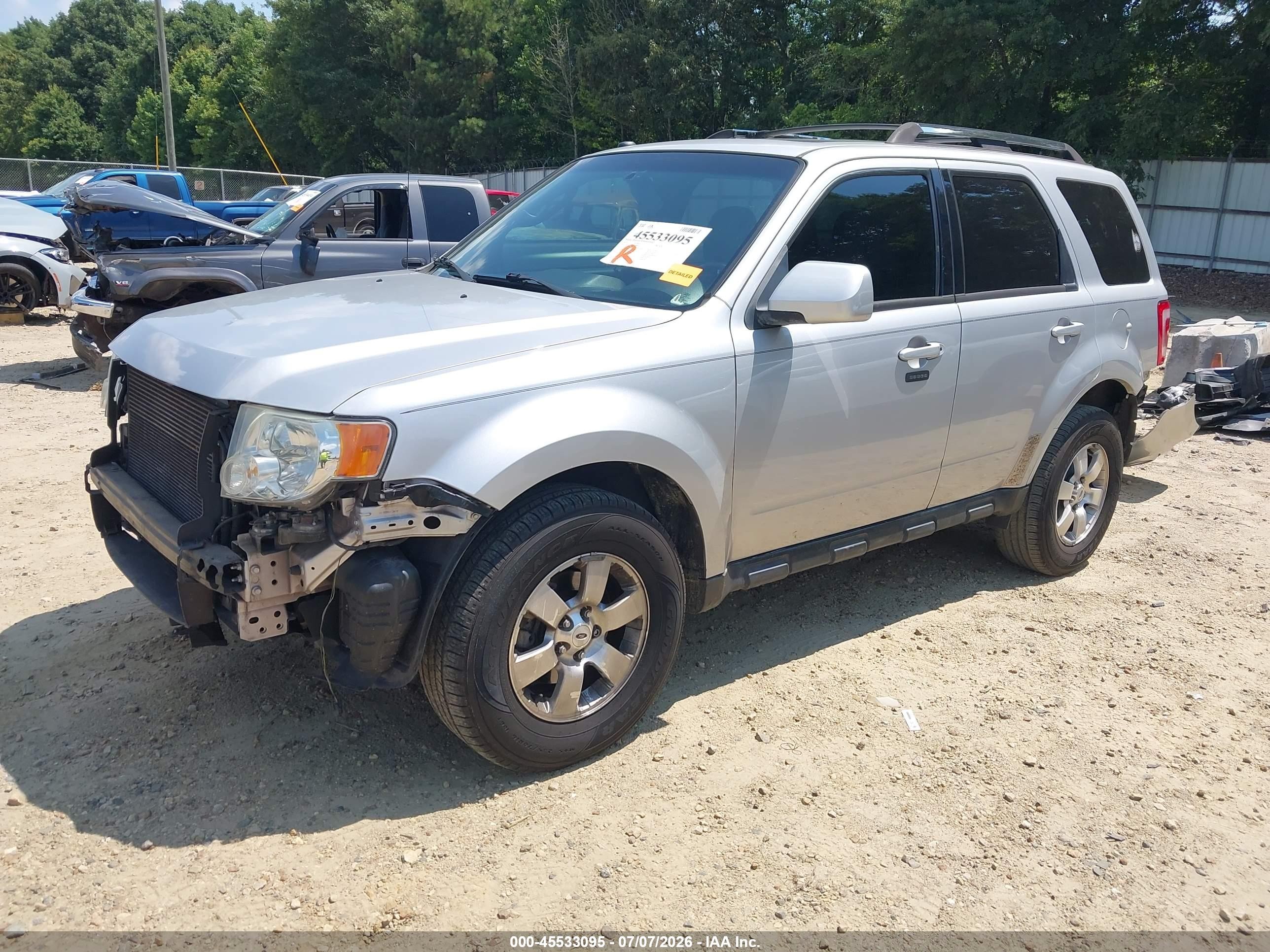2010 Ford Escape Limited Silver vin: 1FMCU0E71AKC83016