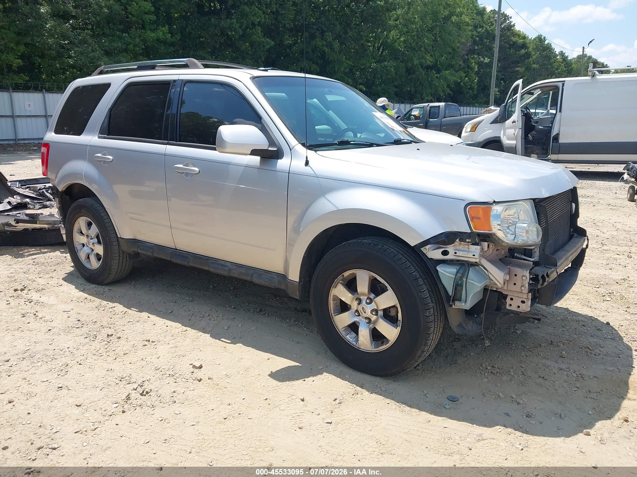 2010 Ford Escape Limited Silver vin: 1FMCU0E71AKC83016