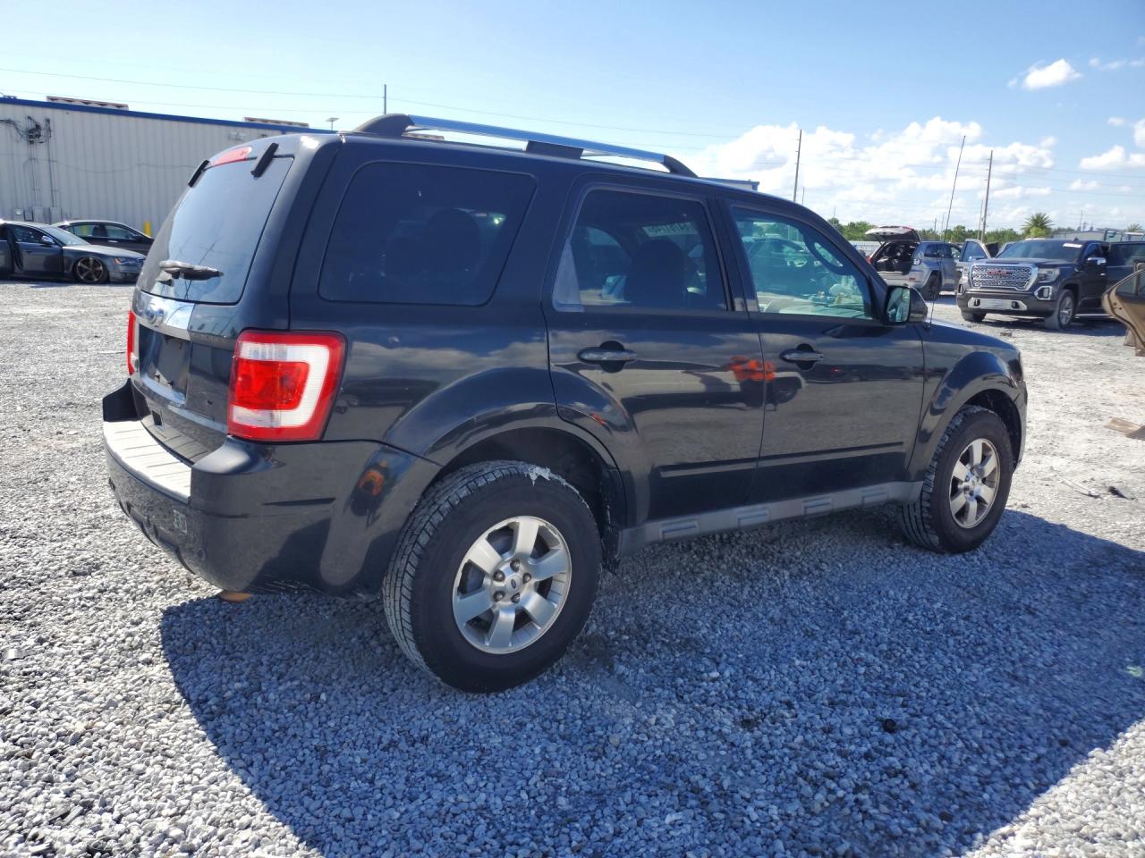 2011 Ford Escape Limited Черный vin: 1FMCU0E71BKB27592