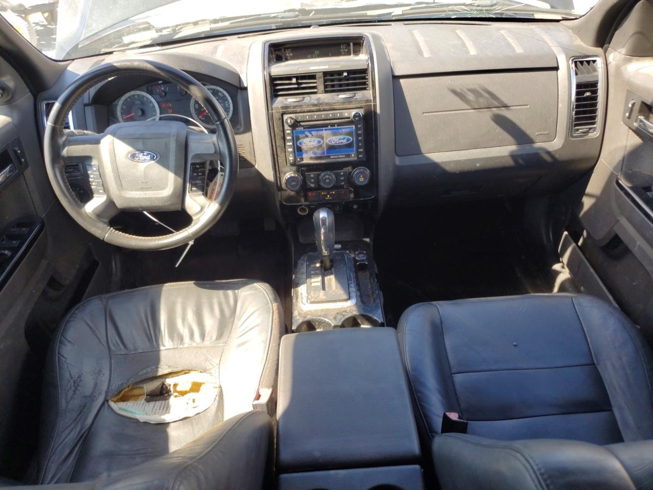 2011 Ford Escape Limited Черный vin: 1FMCU0E71BKB27592