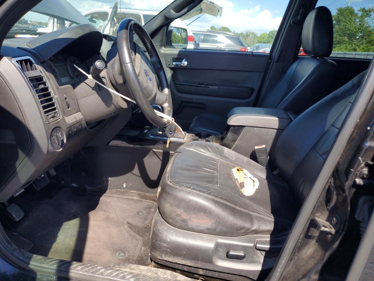 2011 Ford Escape Limited Черный vin: 1FMCU0E71BKB27592