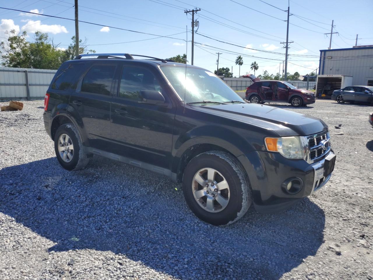 2011 Ford Escape Limited Black vin: 1FMCU0E71BKB27592