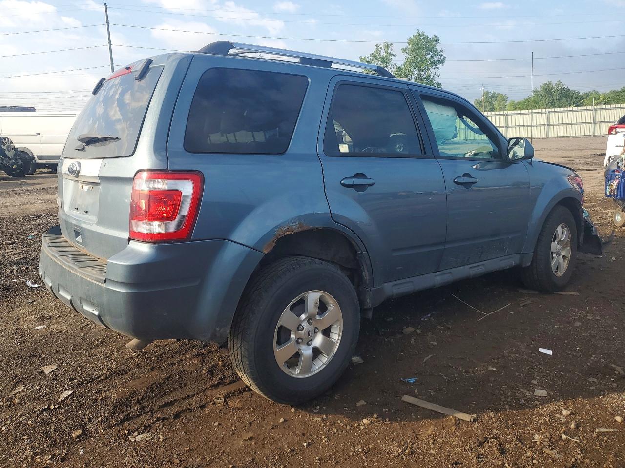 2012 Ford Escape Limited Blue vin: 1FMCU0E71CKA13917
