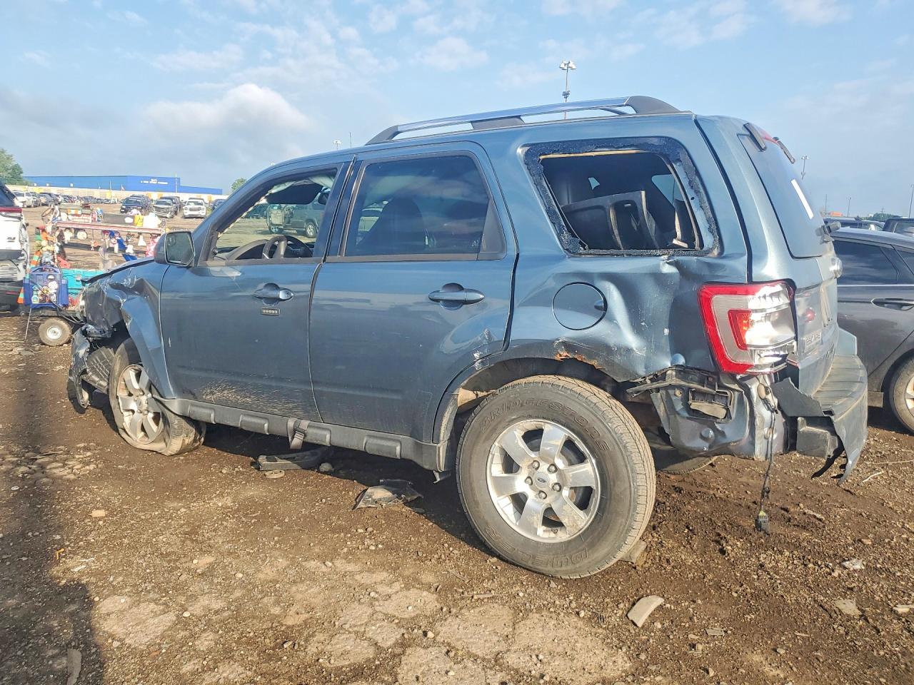 2012 Ford Escape Limited Blue vin: 1FMCU0E71CKA13917