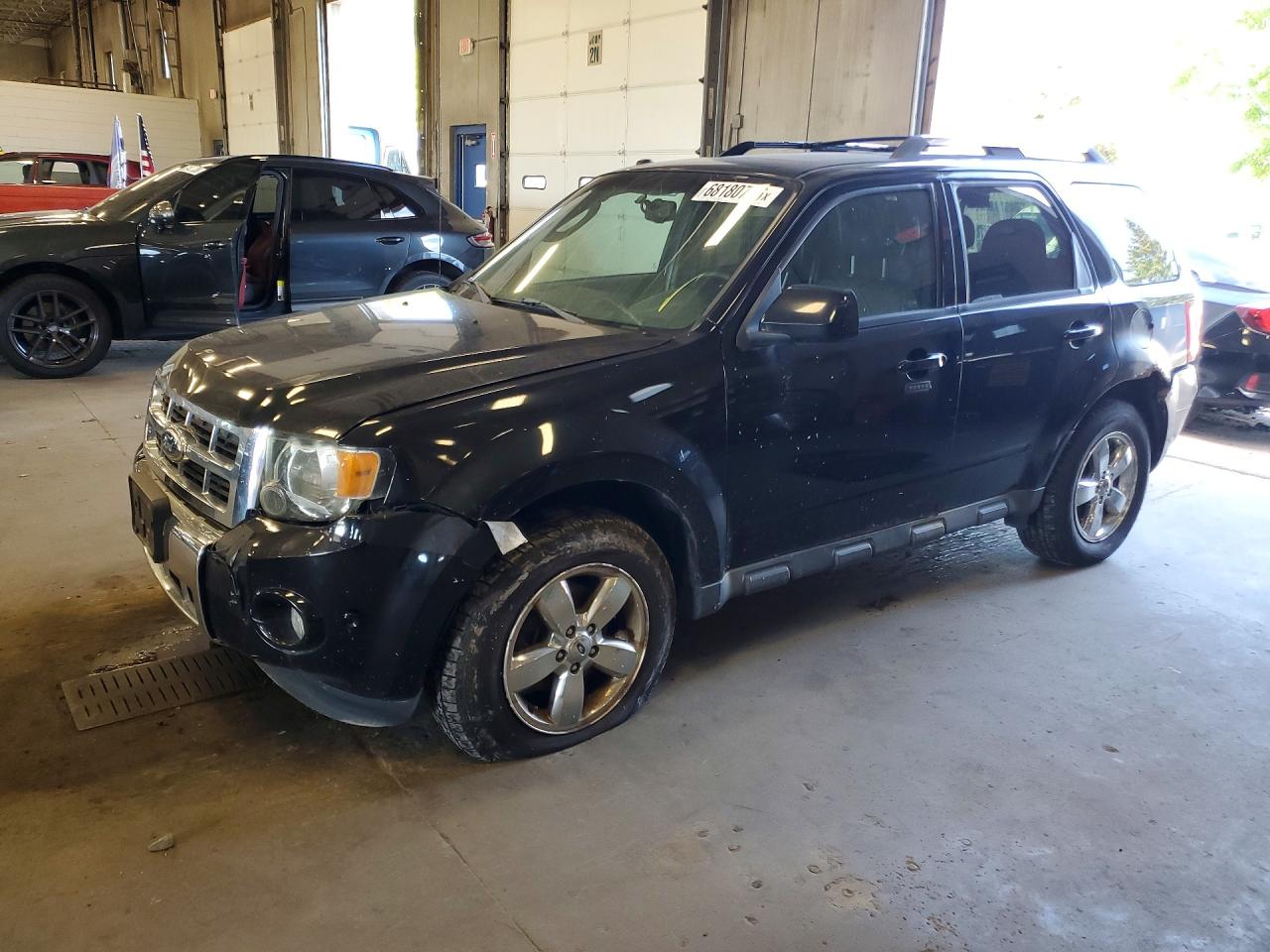 2012 Ford Escape Limited Black vin: 1FMCU0E71CKA35707