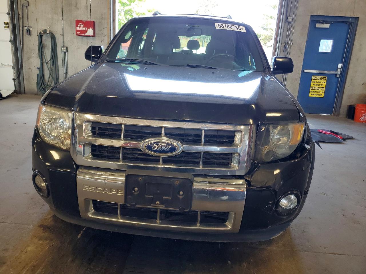 2012 Ford Escape Limited Black vin: 1FMCU0E71CKA35707