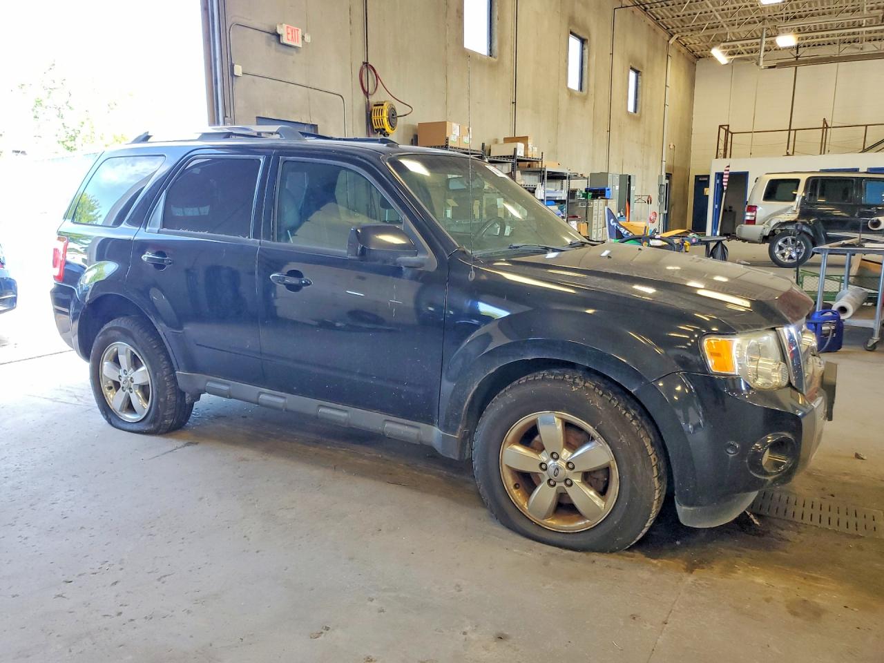 2012 Ford Escape Limited Black vin: 1FMCU0E71CKA35707