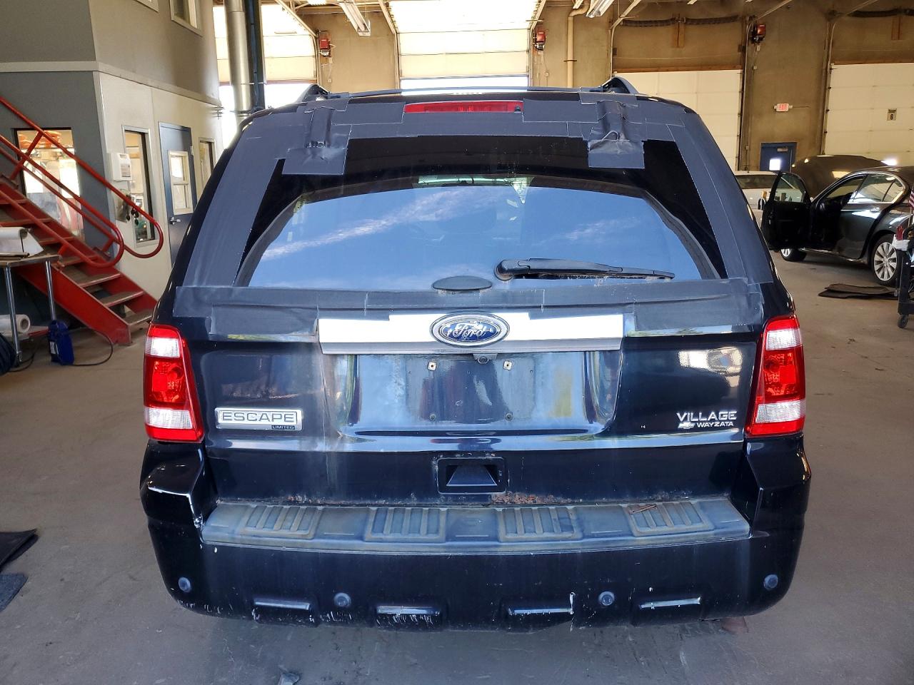 2012 Ford Escape Limited Black vin: 1FMCU0E71CKA35707