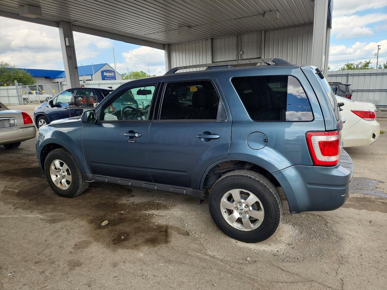 2012 Ford Escape Limited Blue vin: 1FMCU0E71CKB02449