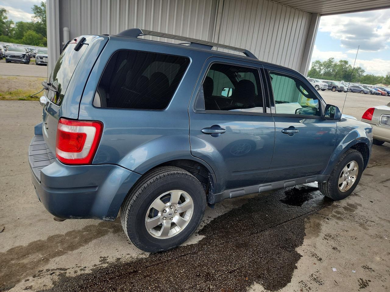 2012 Ford Escape Limited Blue vin: 1FMCU0E71CKB02449