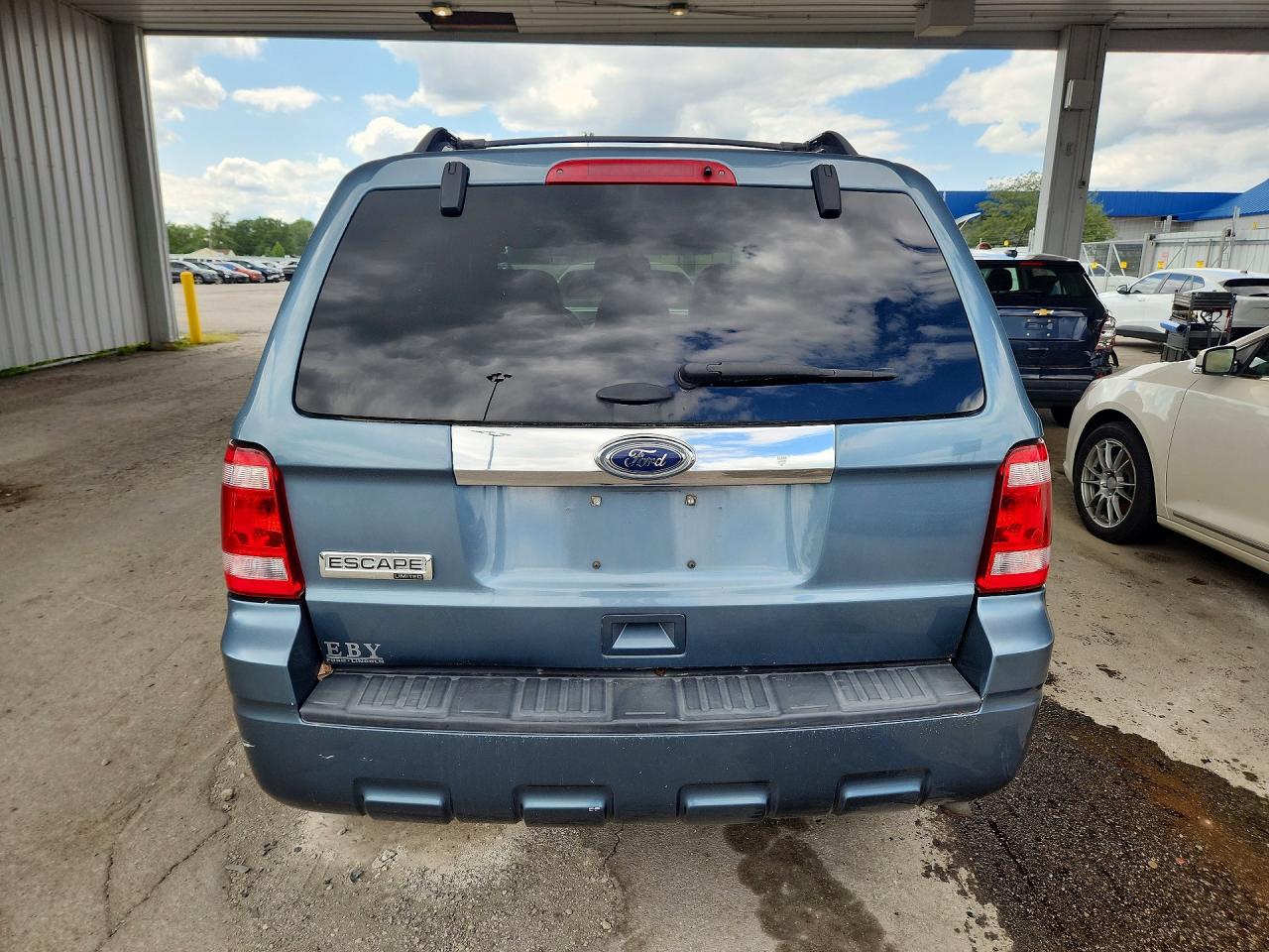 2012 Ford Escape Limited Blue vin: 1FMCU0E71CKB02449