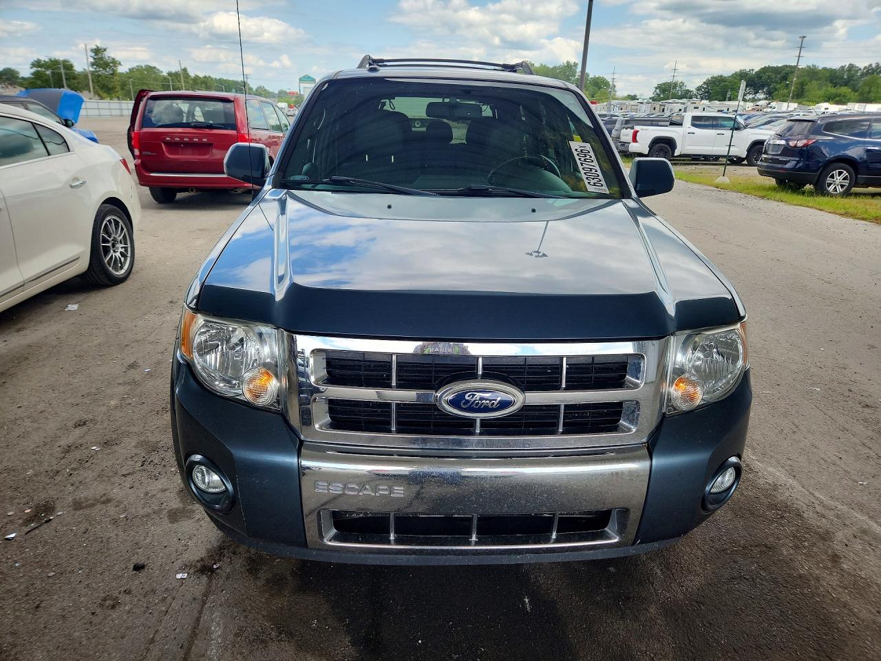 2012 Ford Escape Limited Blue vin: 1FMCU0E71CKB02449