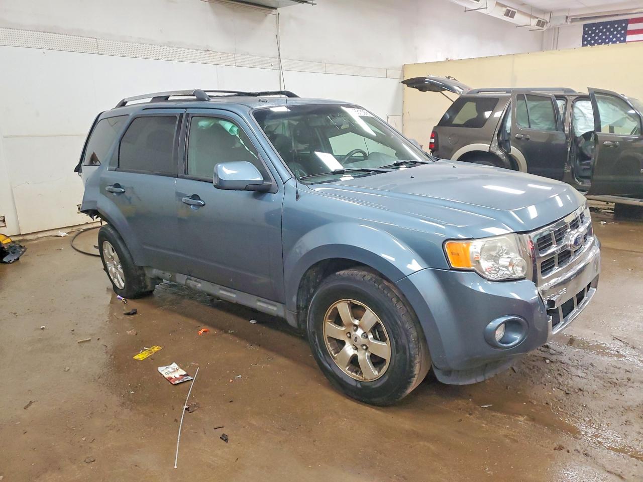 2012 Ford Escape Limited Blue vin: 1FMCU0E71CKB11054