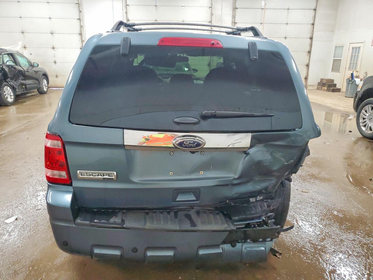 2012 Ford Escape Limited Blue vin: 1FMCU0E71CKB11054