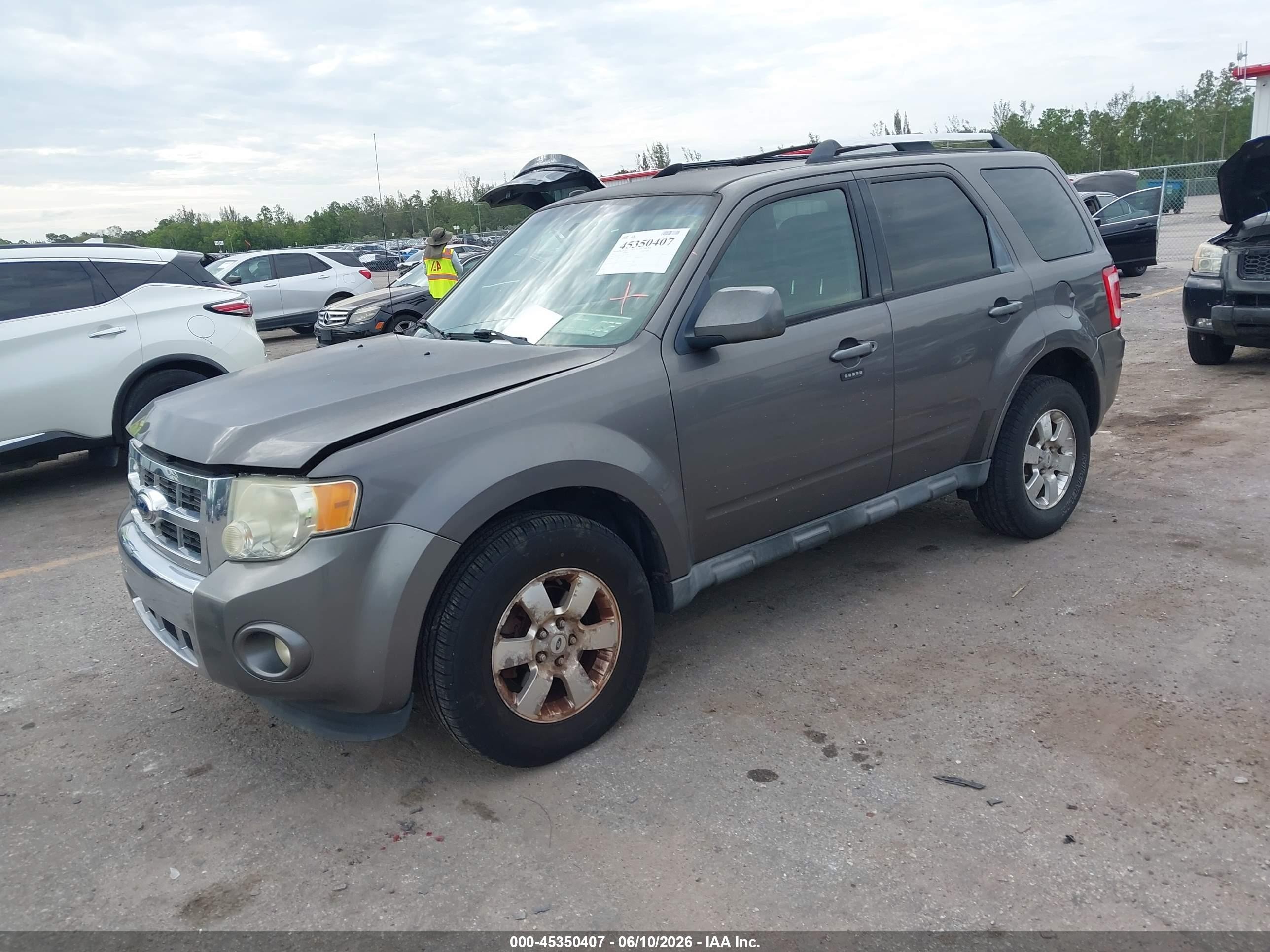 2012 Ford Escape Limited Gray vin: 1FMCU0E71CKC13776