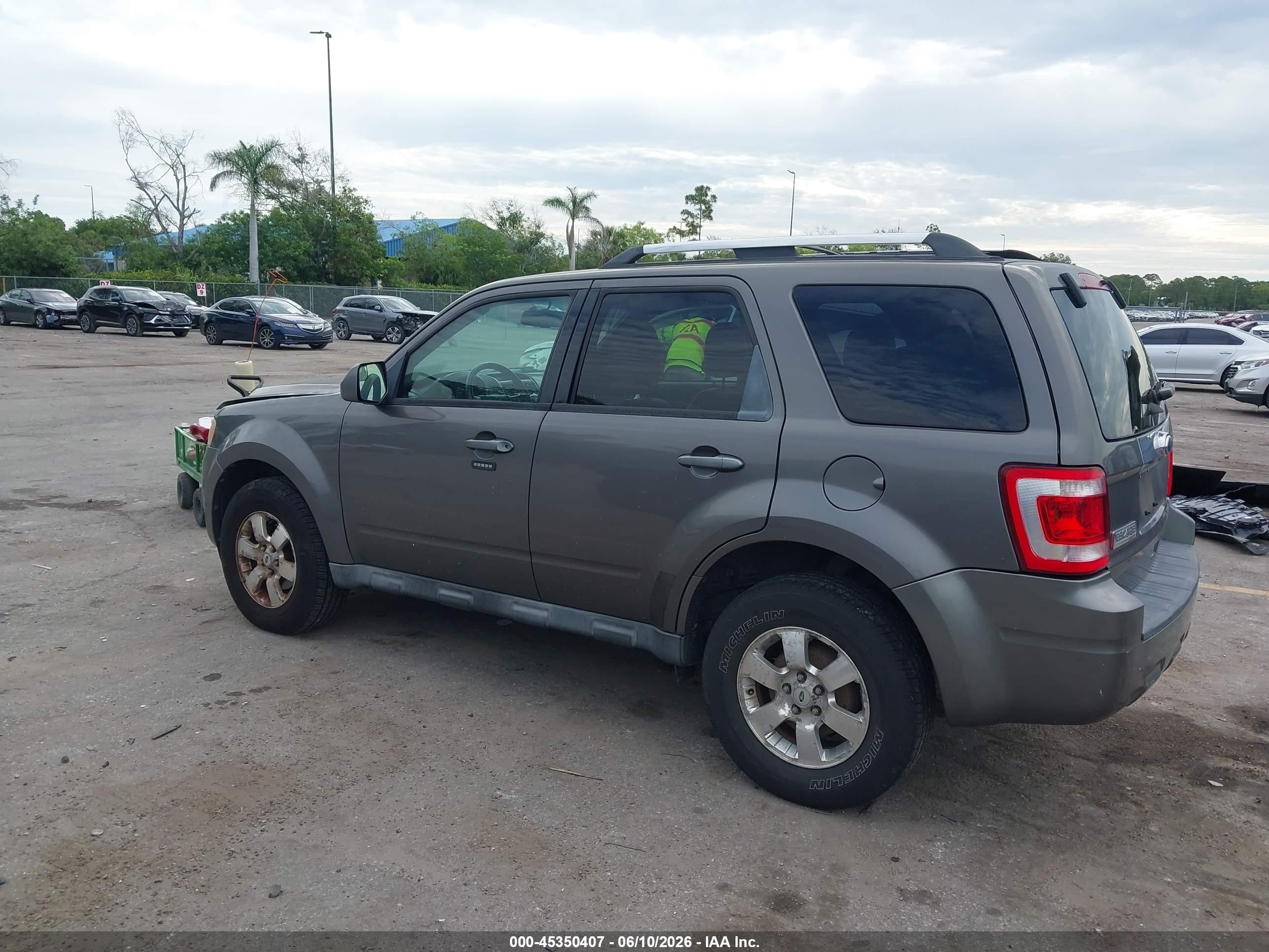 2012 Ford Escape Limited Gray vin: 1FMCU0E71CKC13776