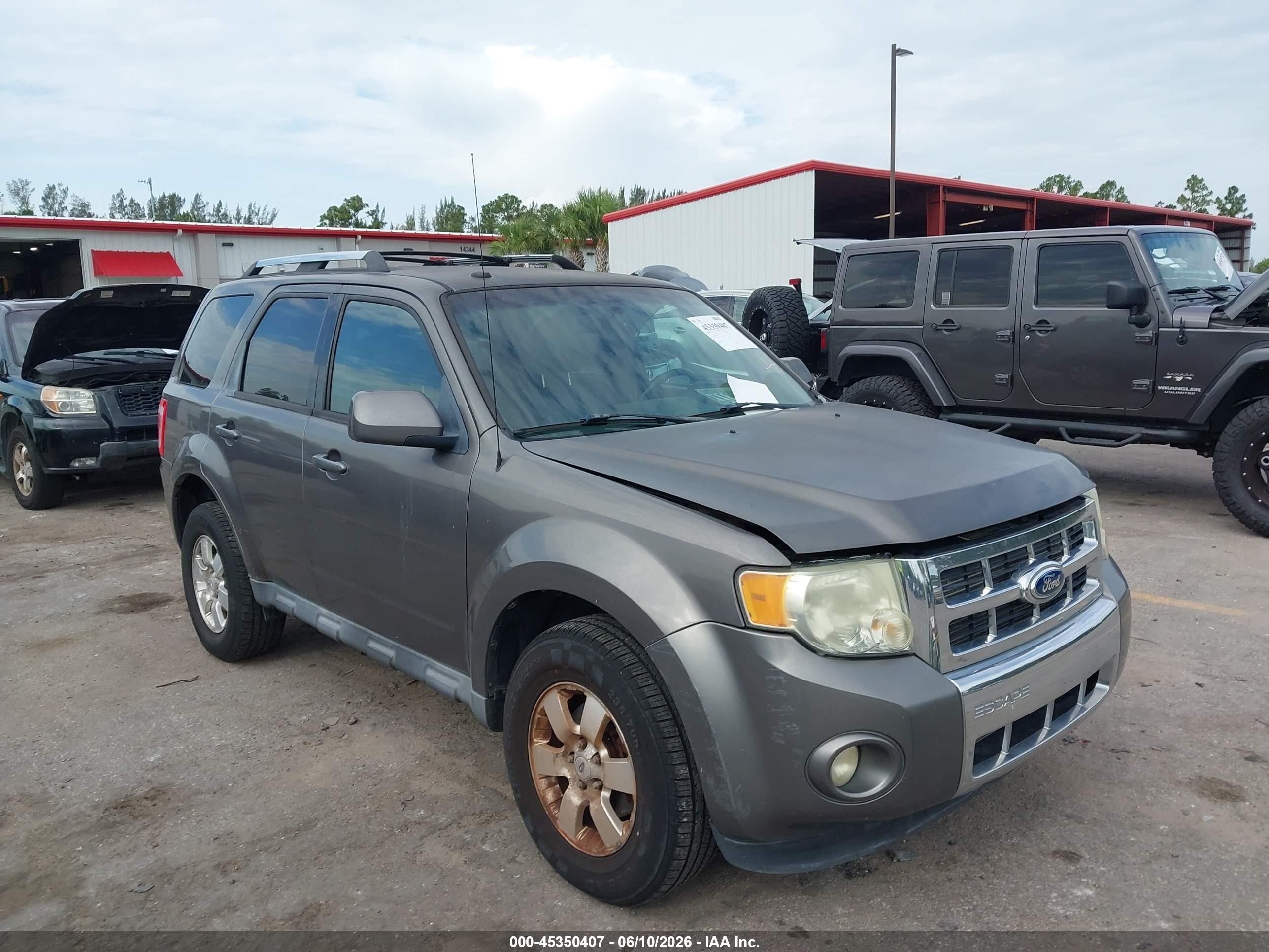 2012 Ford Escape Limited Gray vin: 1FMCU0E71CKC13776