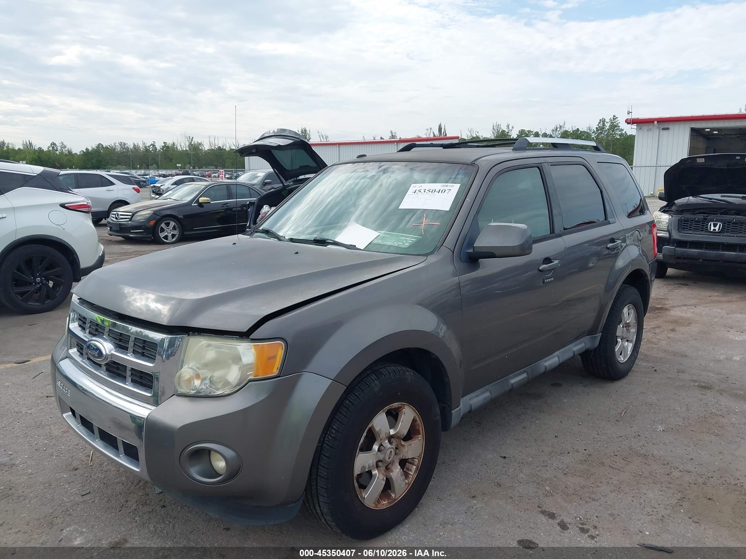 2012 Ford Escape Limited Gray vin: 1FMCU0E71CKC13776