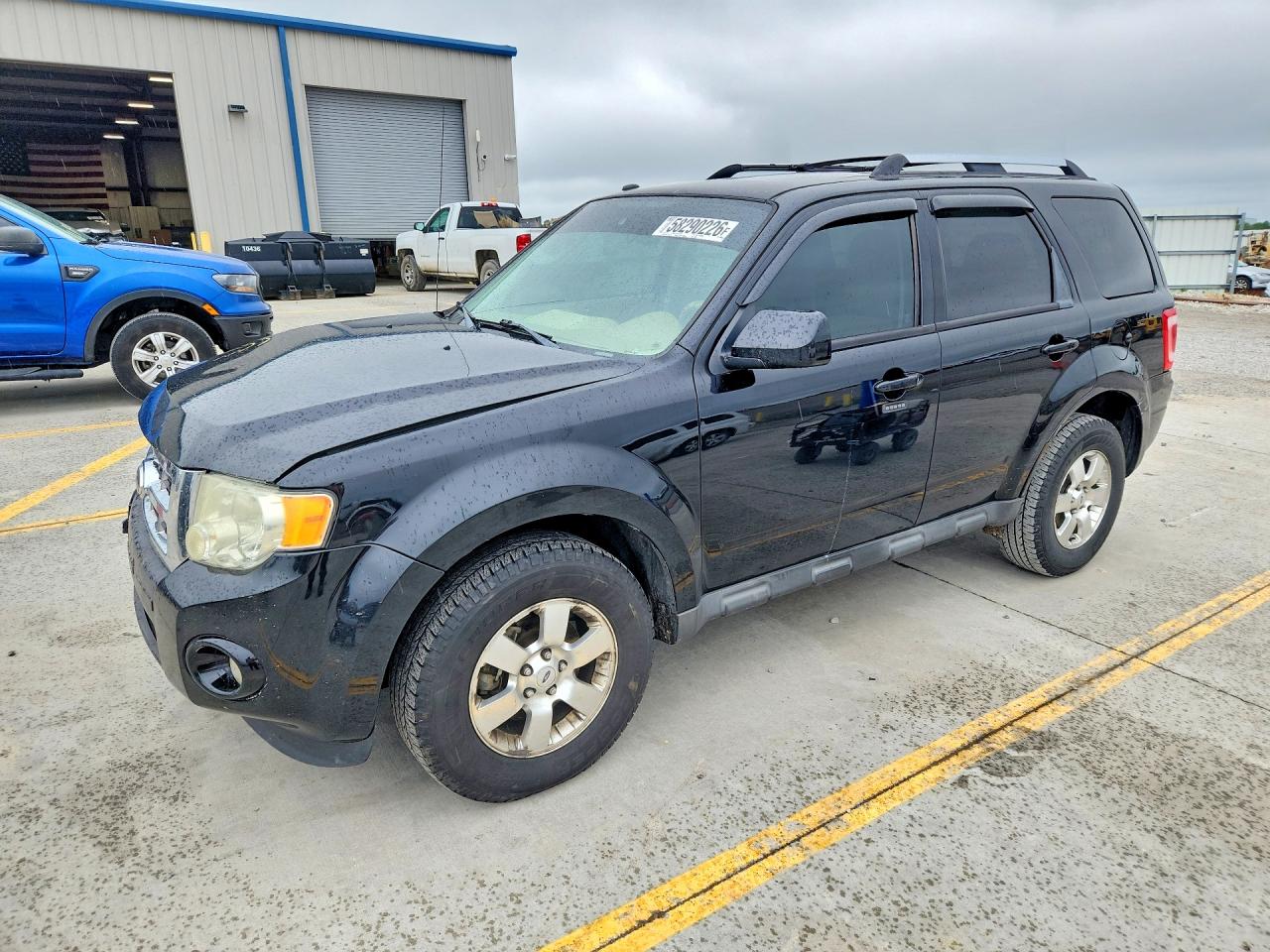 2012 Ford Escape Limited Black vin: 1FMCU0E71CKC52089