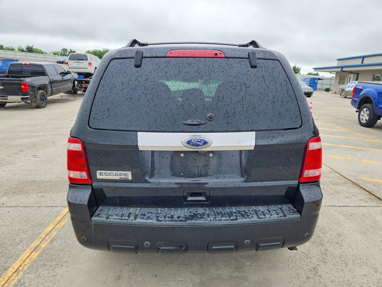 2012 Ford Escape Limited Black vin: 1FMCU0E71CKC52089