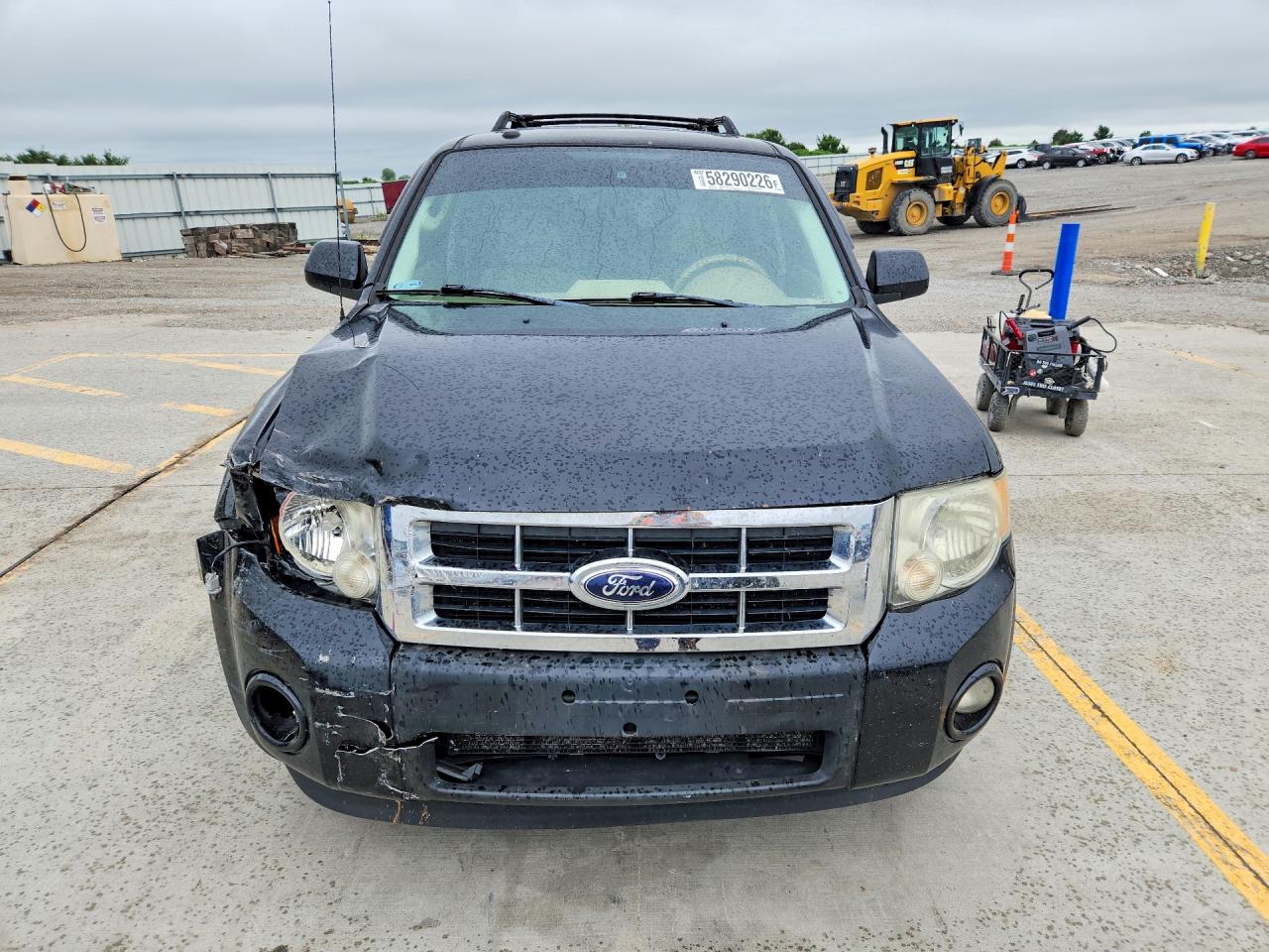 2012 Ford Escape Limited Black vin: 1FMCU0E71CKC52089