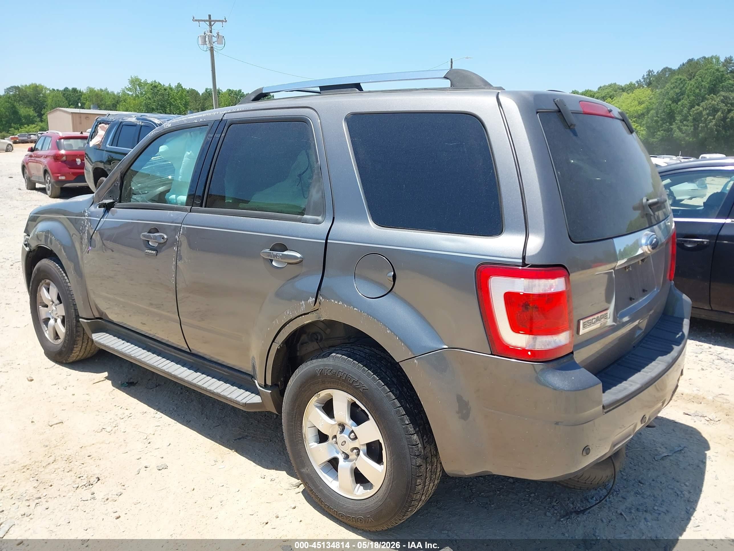 2010 Ford Escape Limited Gray vin: 1FMCU0E72AKC28302