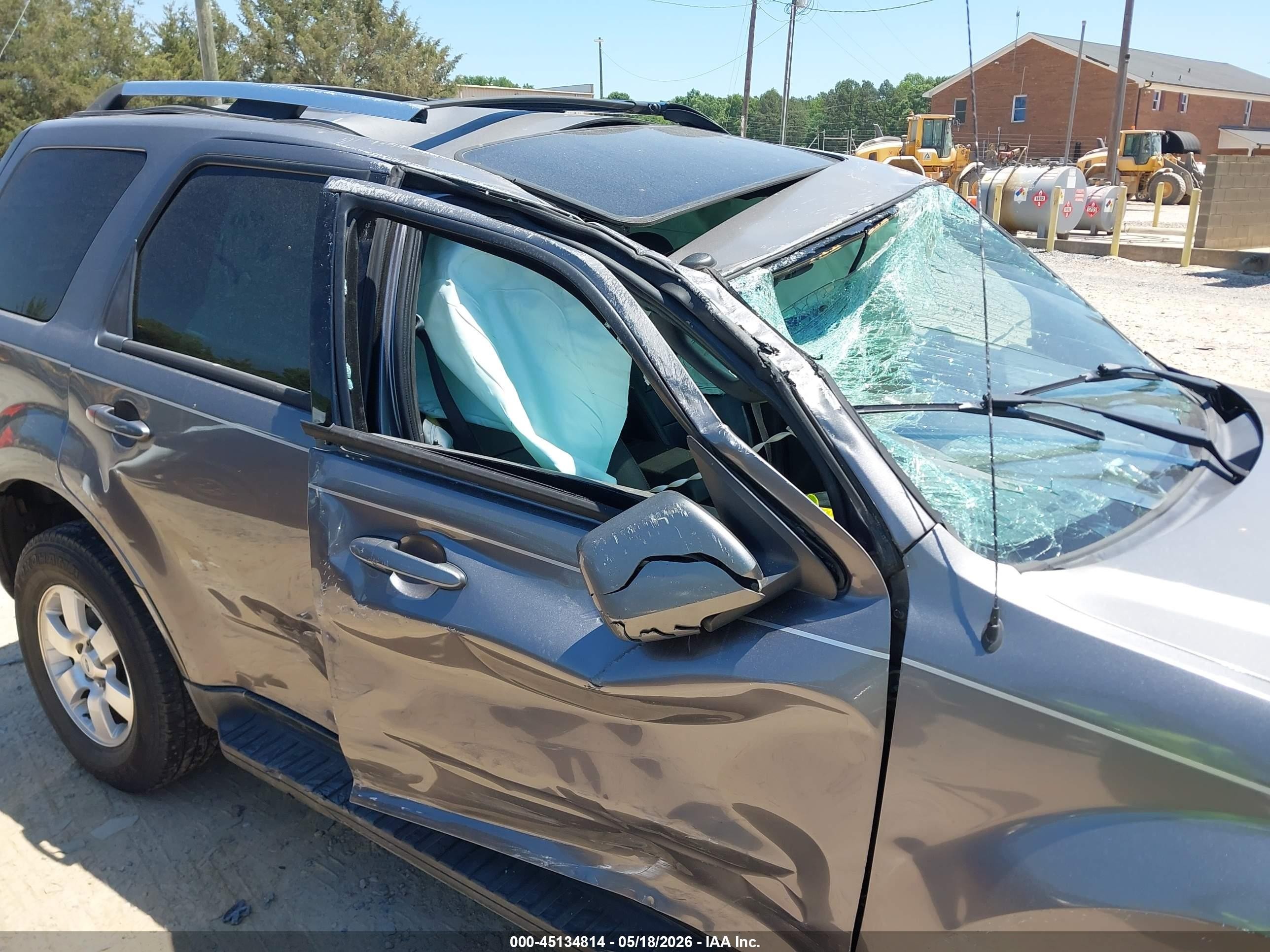 2010 Ford Escape Limited Gray vin: 1FMCU0E72AKC28302