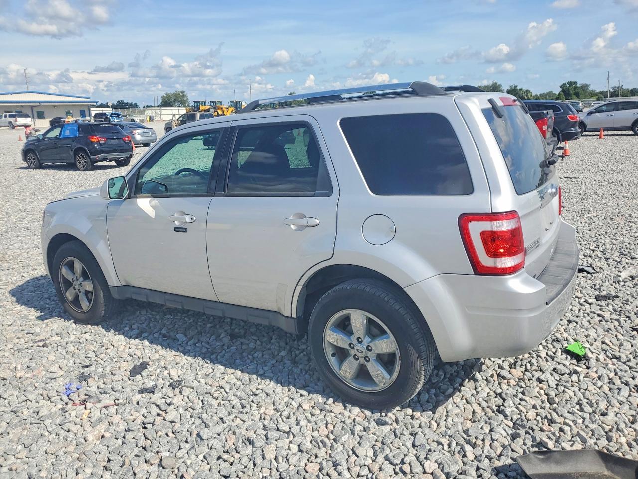 2011 Ford Escape Limited Silver vin: 1FMCU0E72BKA91458