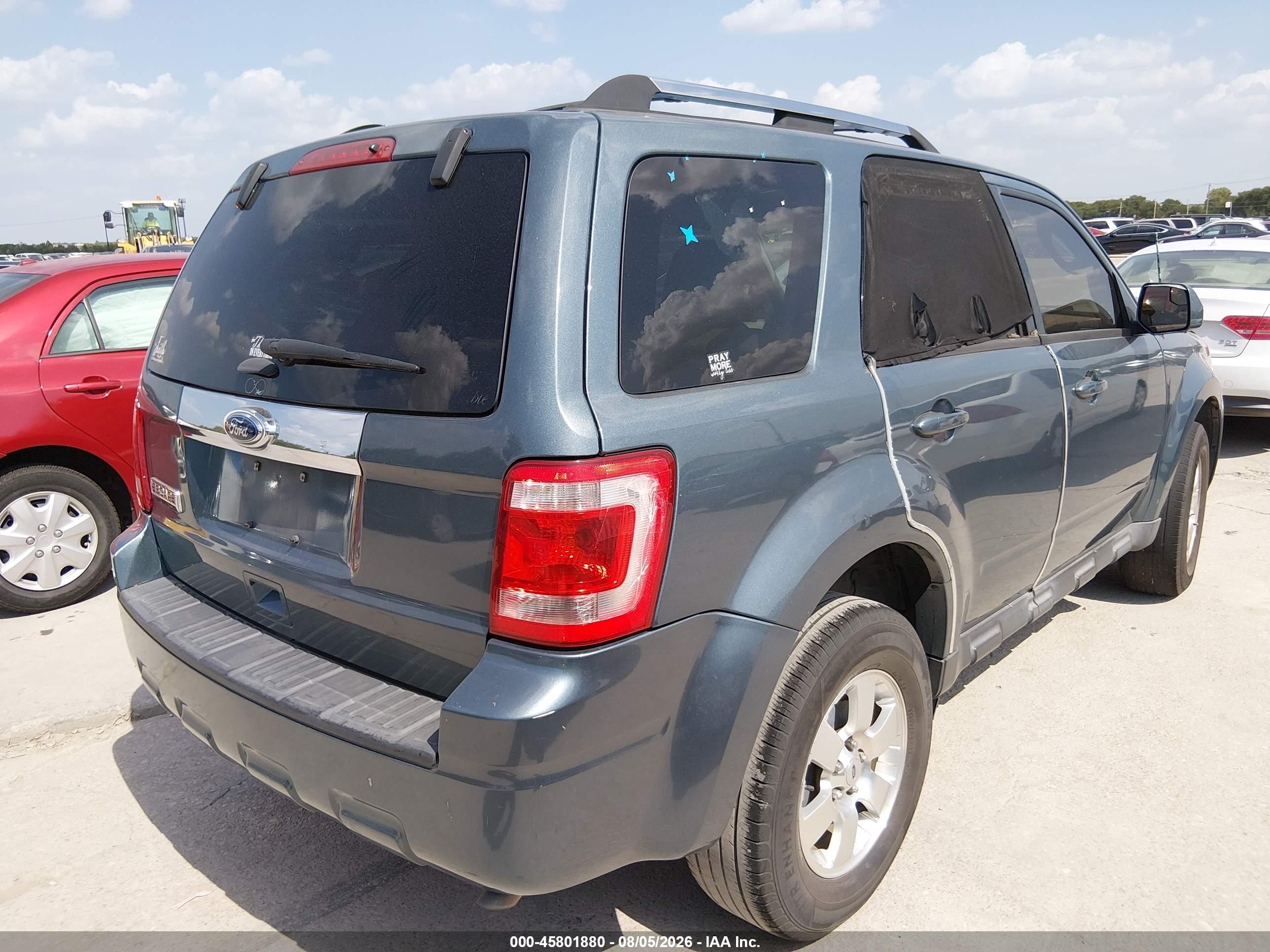 2012 Ford Escape Limited Green vin: 1FMCU0E72CKB83168