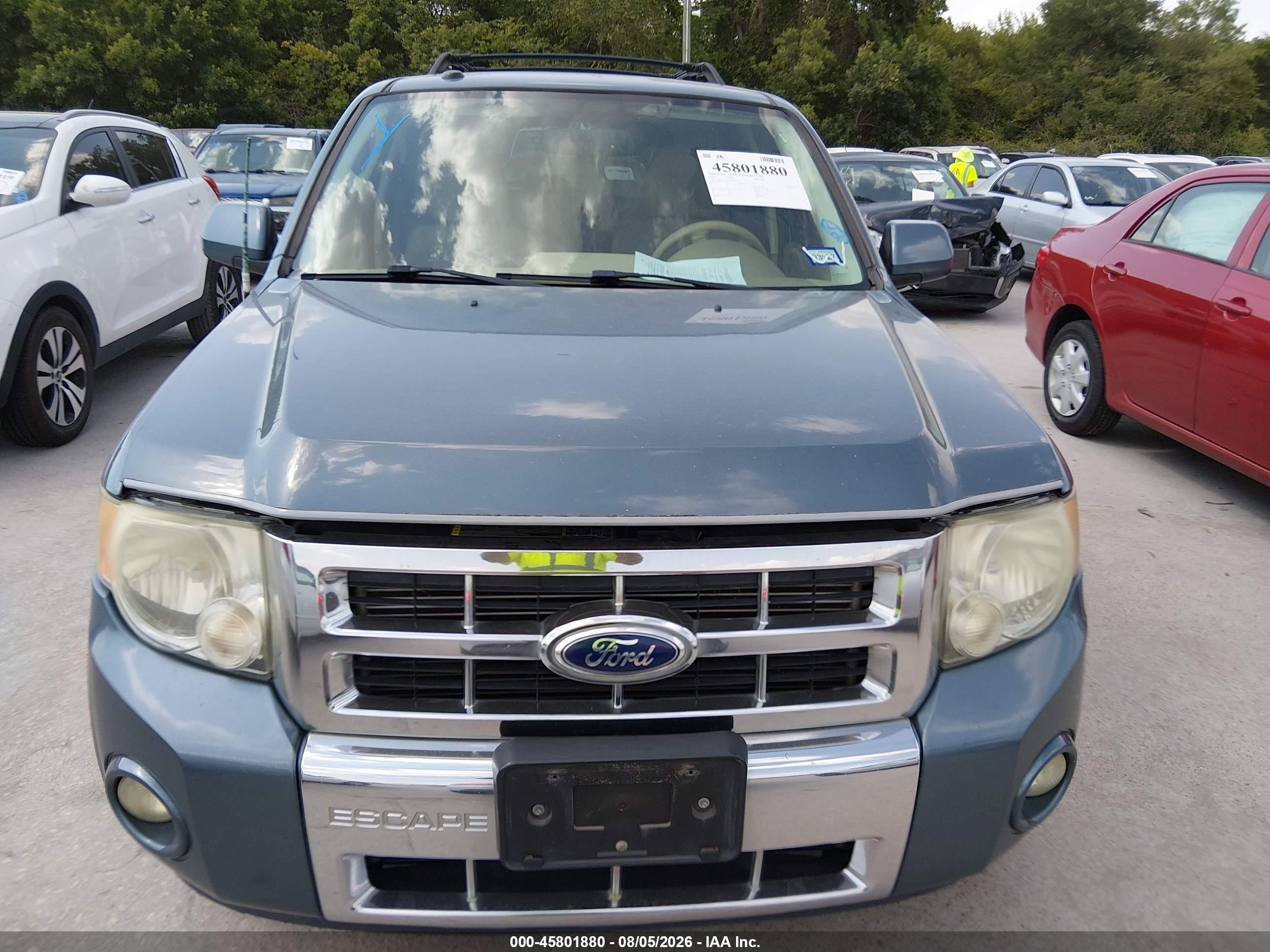2012 Ford Escape Limited Green vin: 1FMCU0E72CKB83168