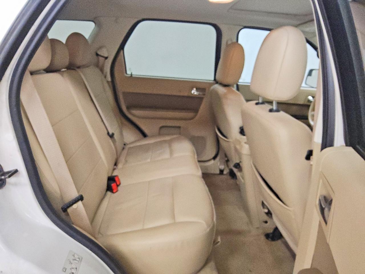 2012 Ford Escape Limited White vin: 1FMCU0E72CKC47953
