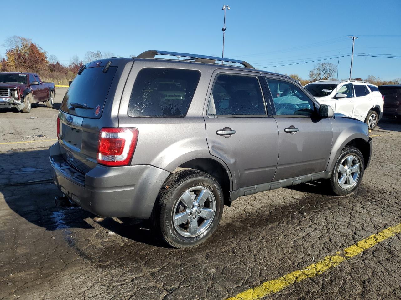 2012 Ford Escape Limited Gray vin: 1FMCU0E73CKA21615