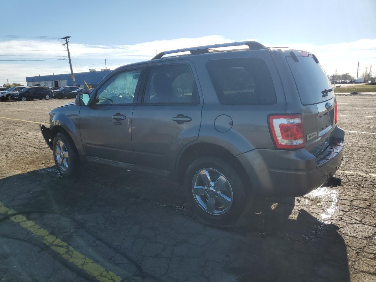 2012 Ford Escape Limited Gray vin: 1FMCU0E73CKA21615