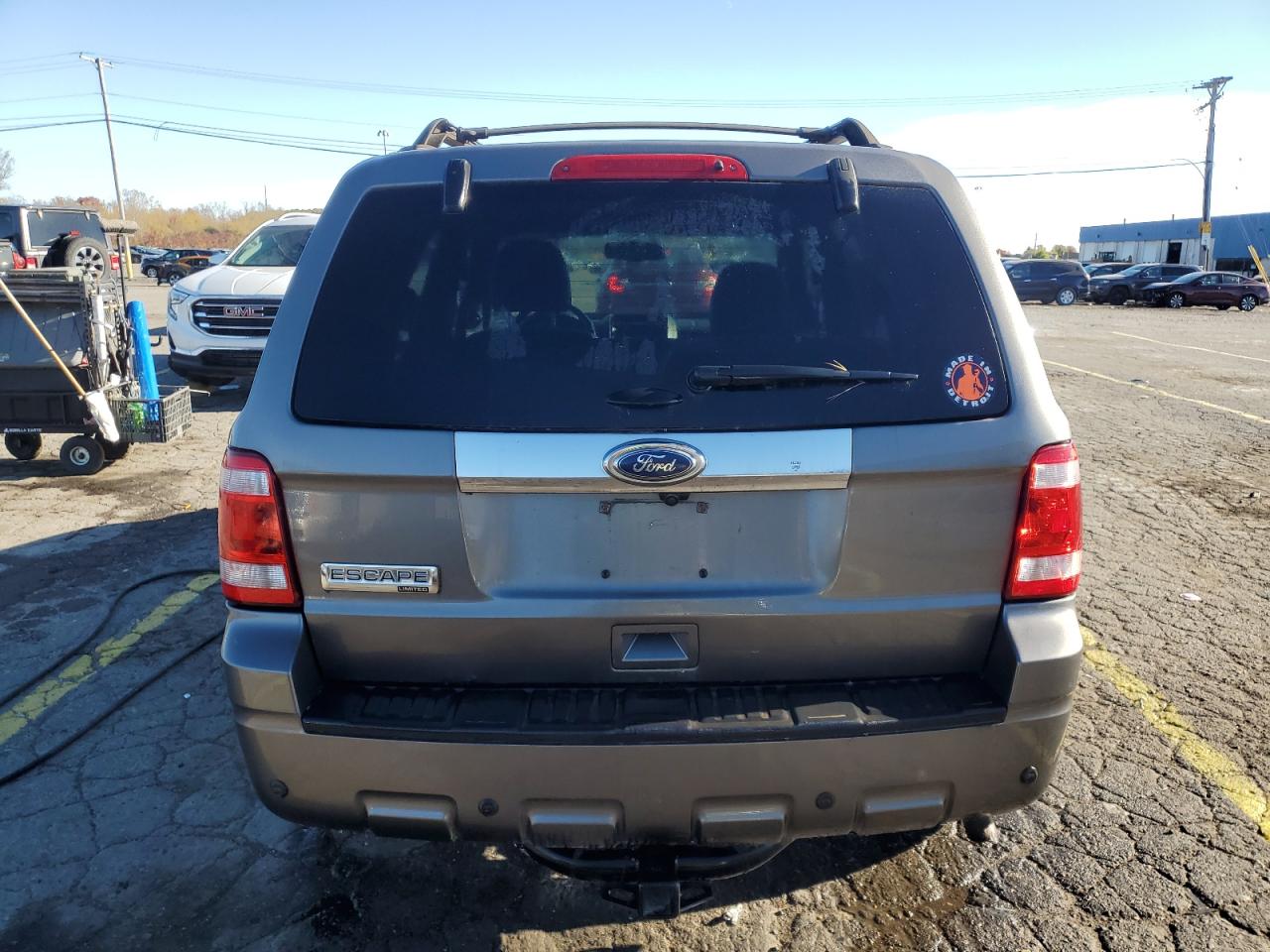 2012 Ford Escape Limited Gray vin: 1FMCU0E73CKA21615