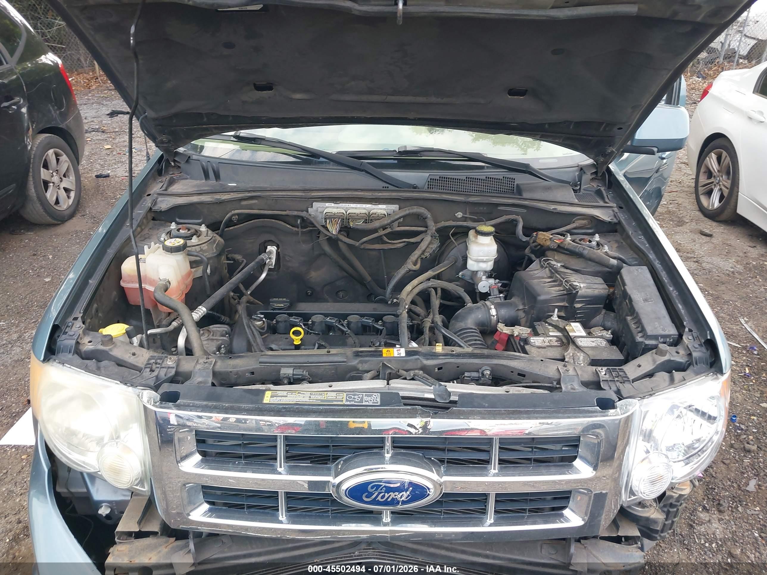 2012 Ford Escape Limited Blue vin: 1FMCU0E73CKB49515