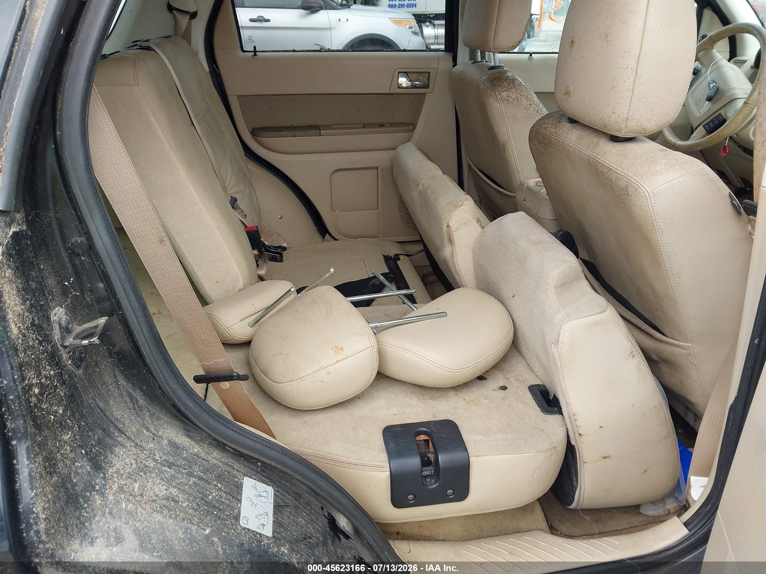 2012 Ford Escape Limited Black vin: 1FMCU0E73CKB82983