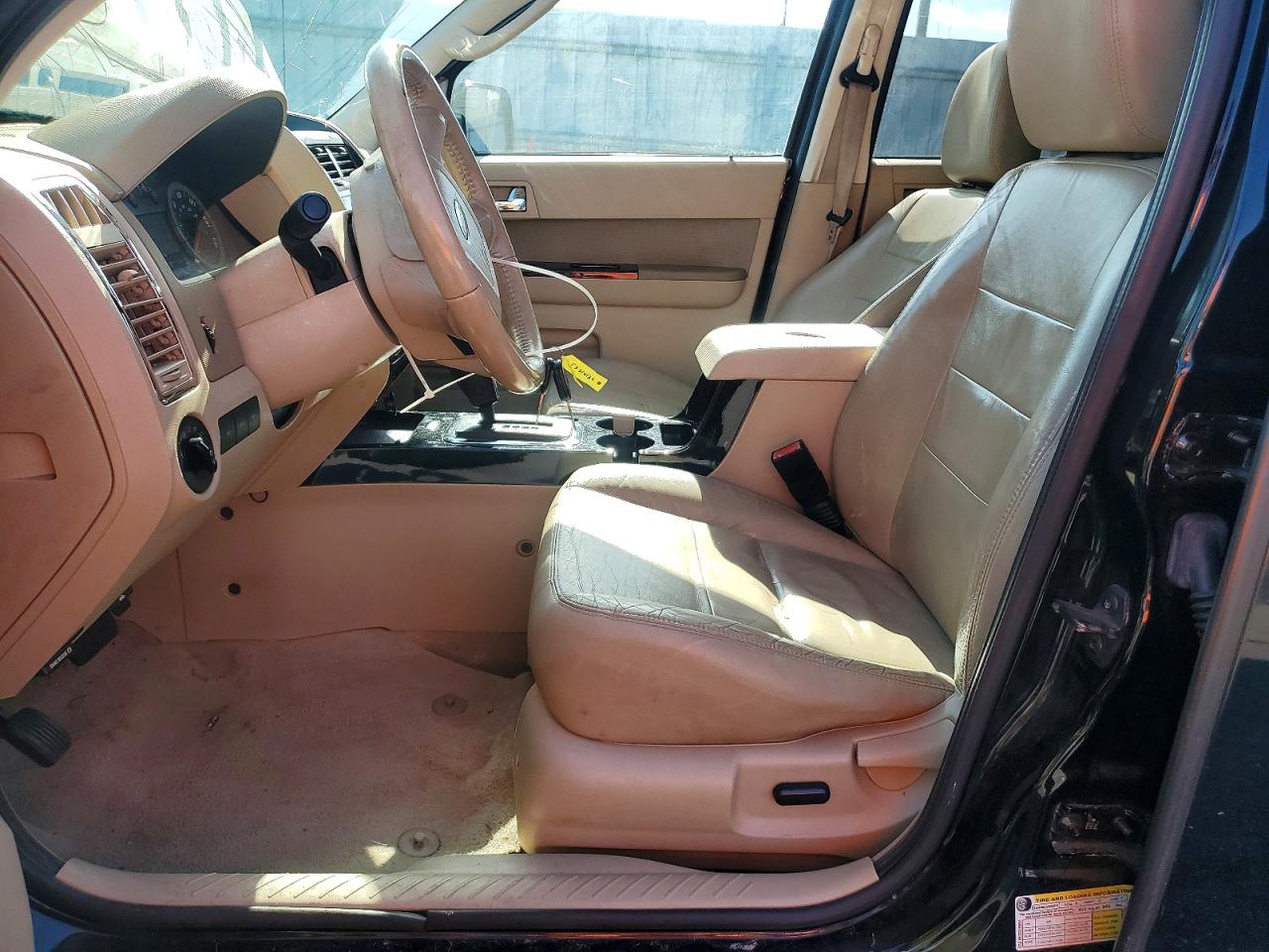2012 Ford Escape Limited Black vin: 1FMCU0E73CKB83194